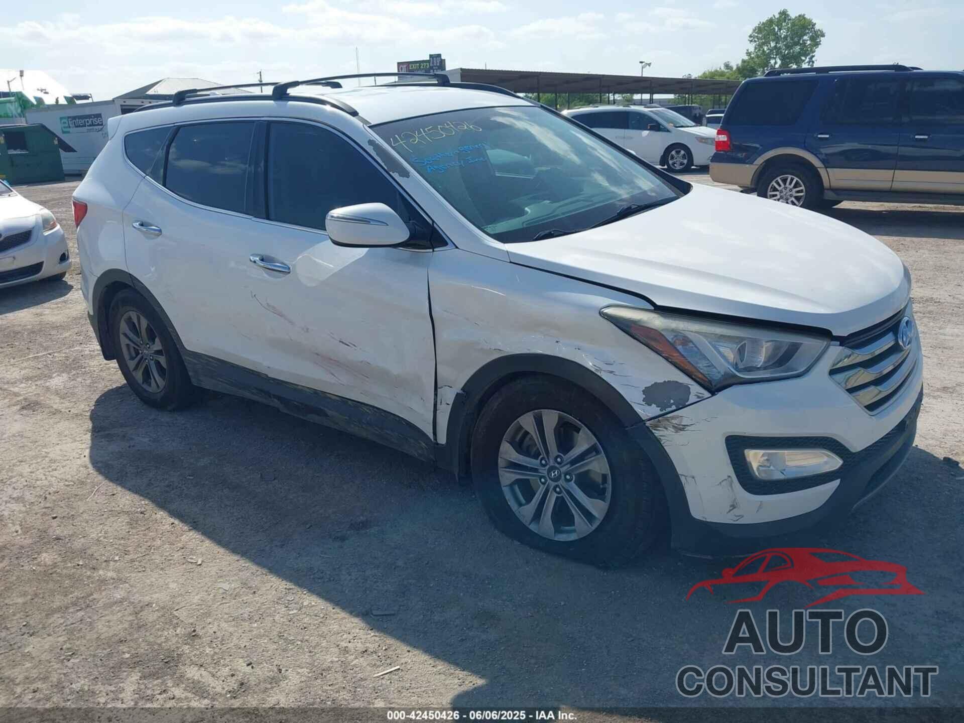 HYUNDAI SANTA FE SPORT 2015 - 5XYZU3LBXFG257048