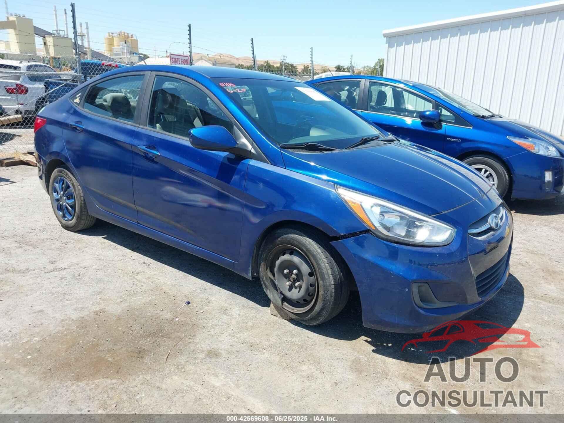 HYUNDAI ACCENT 2017 - KMHCT4AE8HU221108