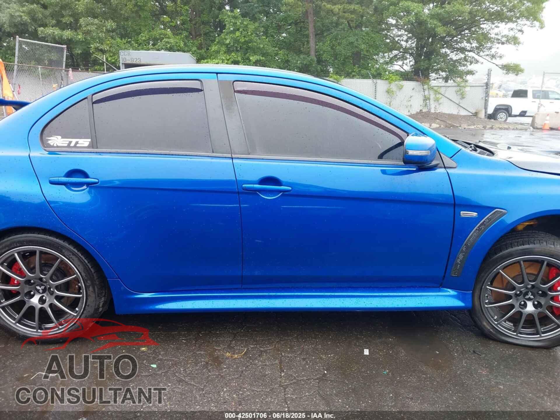 MITSUBISHI LANCER EVOLUTION 2015 - JA32W7FV2FU028160