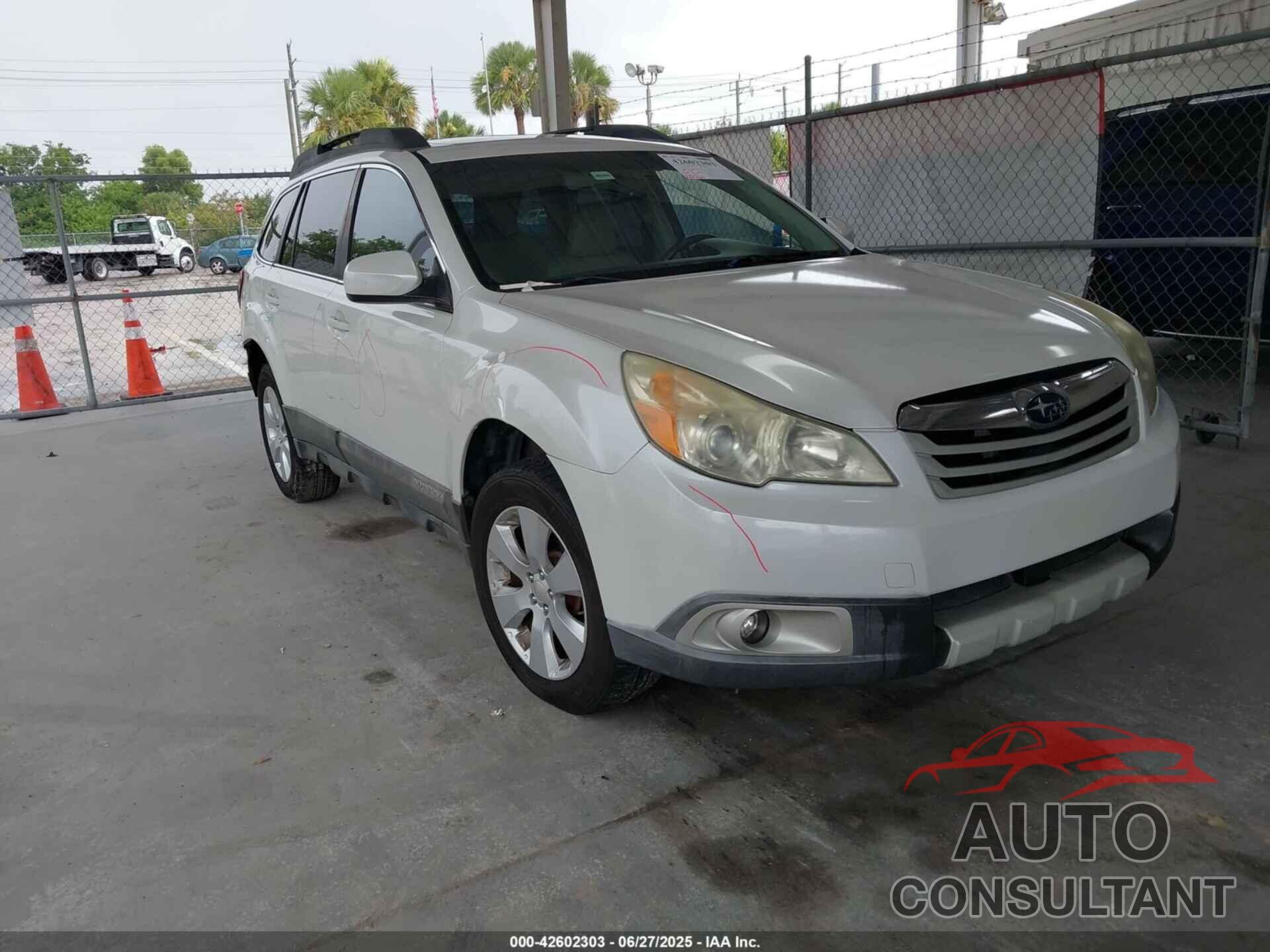 SUBARU OUTBACK 2010 - 4S4BRCKC6A3362370