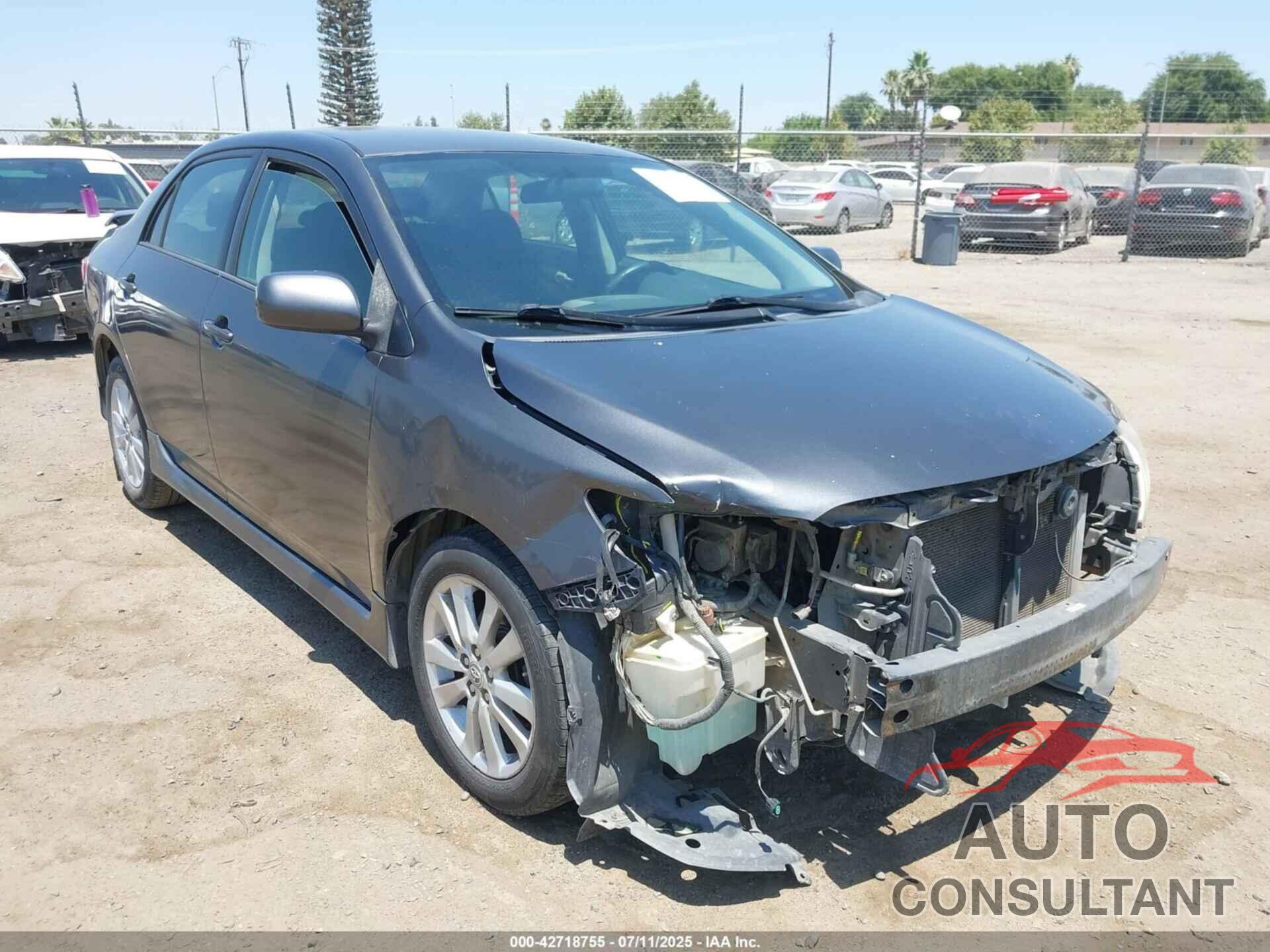 TOYOTA COROLLA 2010 - 1NXBU4EE7AZ254660