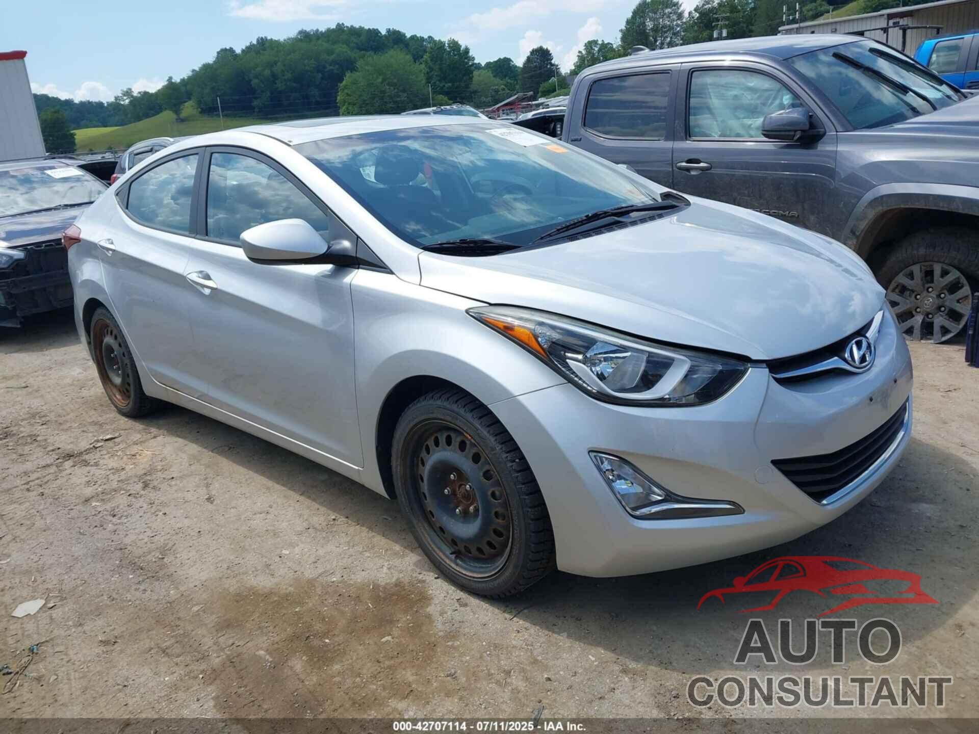 HYUNDAI ELANTRA 2016 - KMHDH4AH6GU607668
