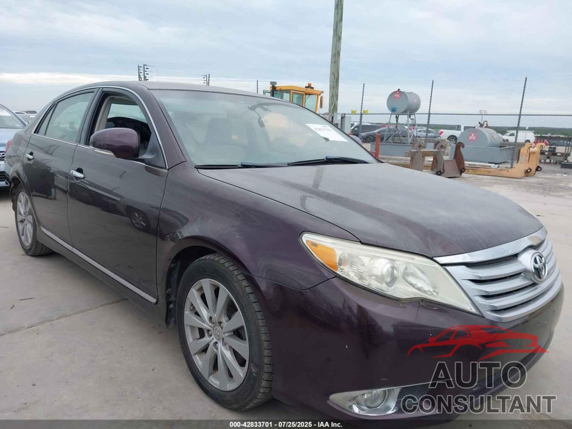 TOYOTA AVALON 2011 - 4T1BK3DB9BU372489