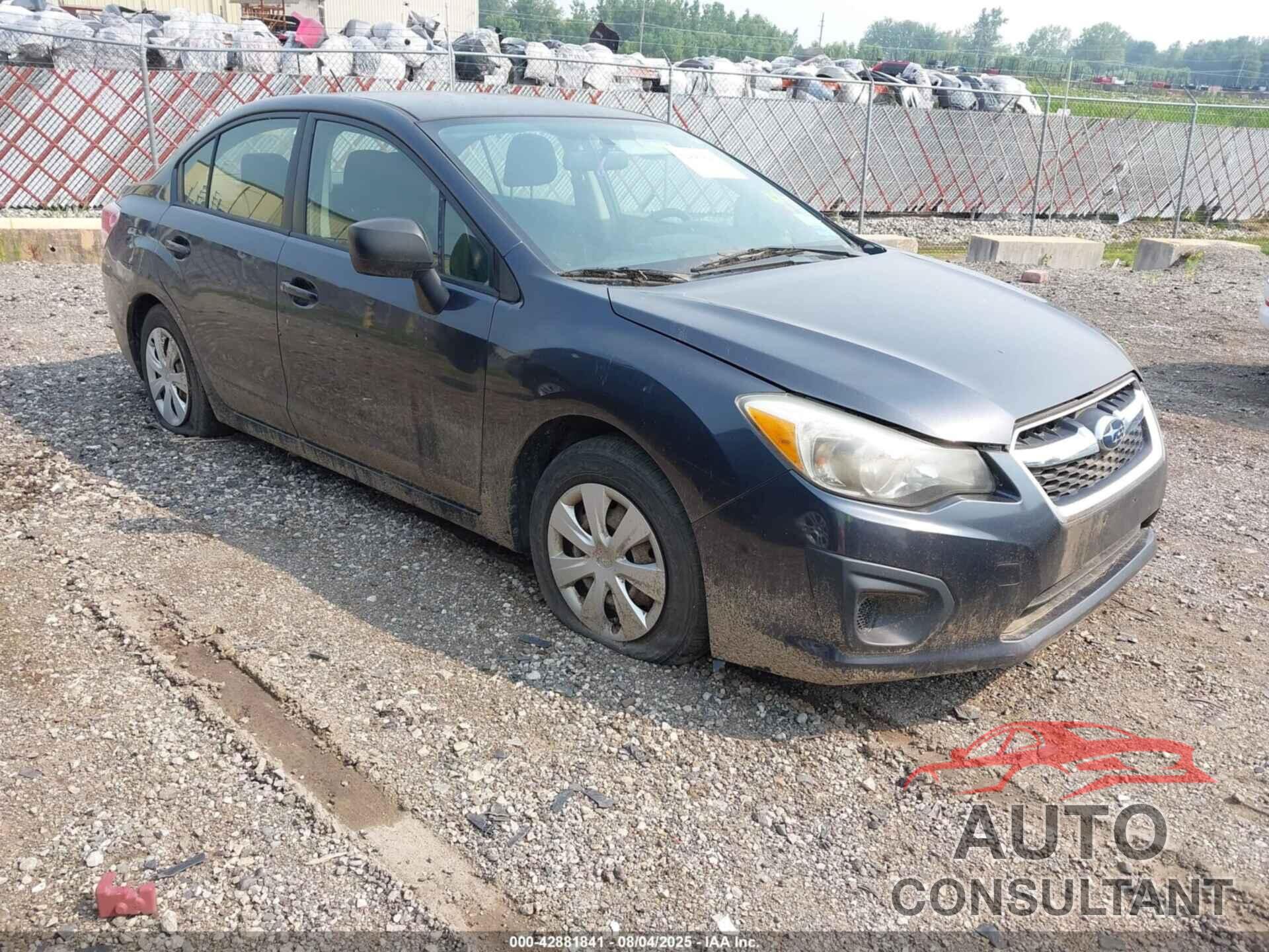 SUBARU IMPREZA 2012 - JF1GJAA61CG011630