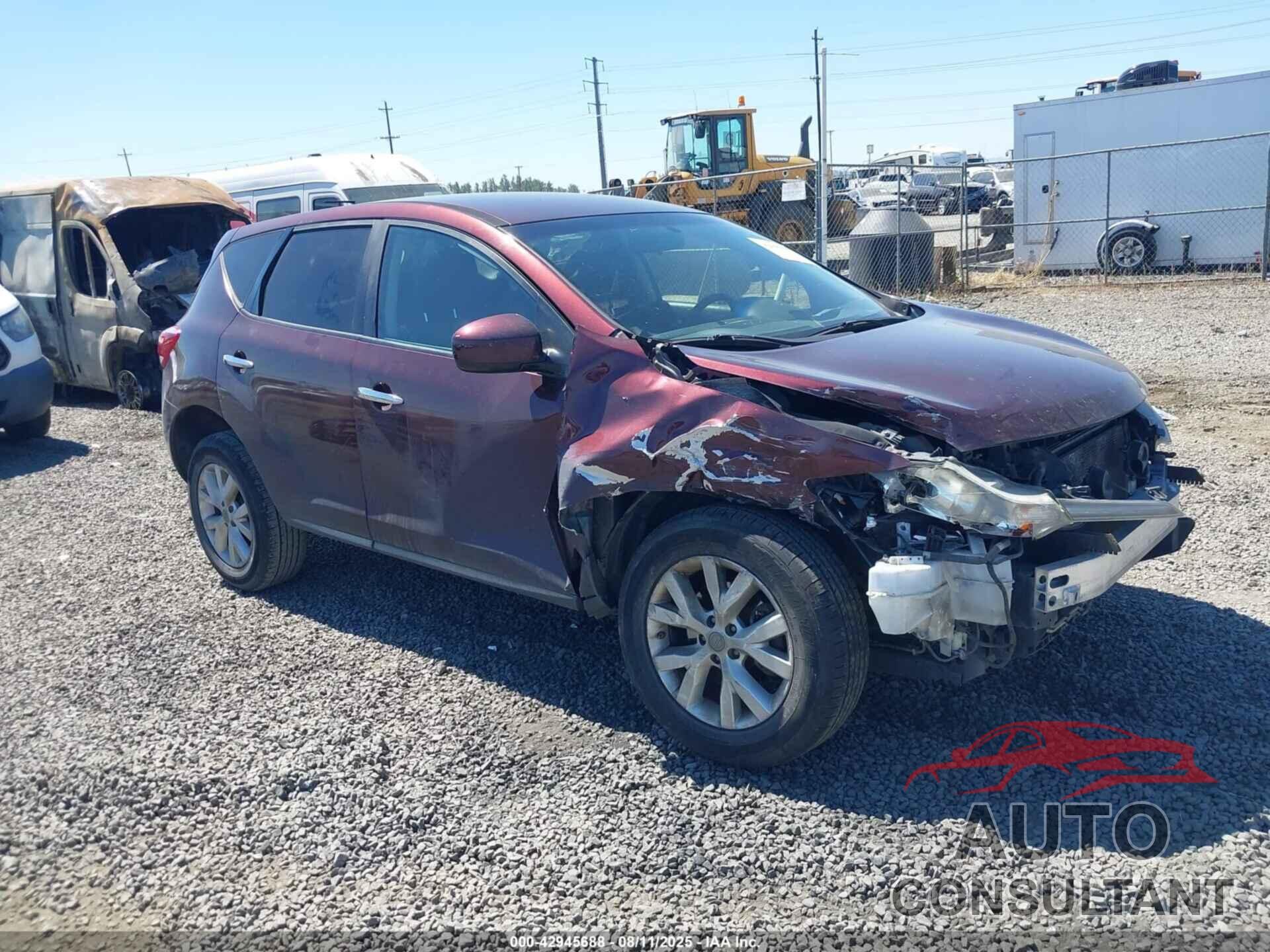 NISSAN MURANO 2013 - JN8AZ1MU0DW206925