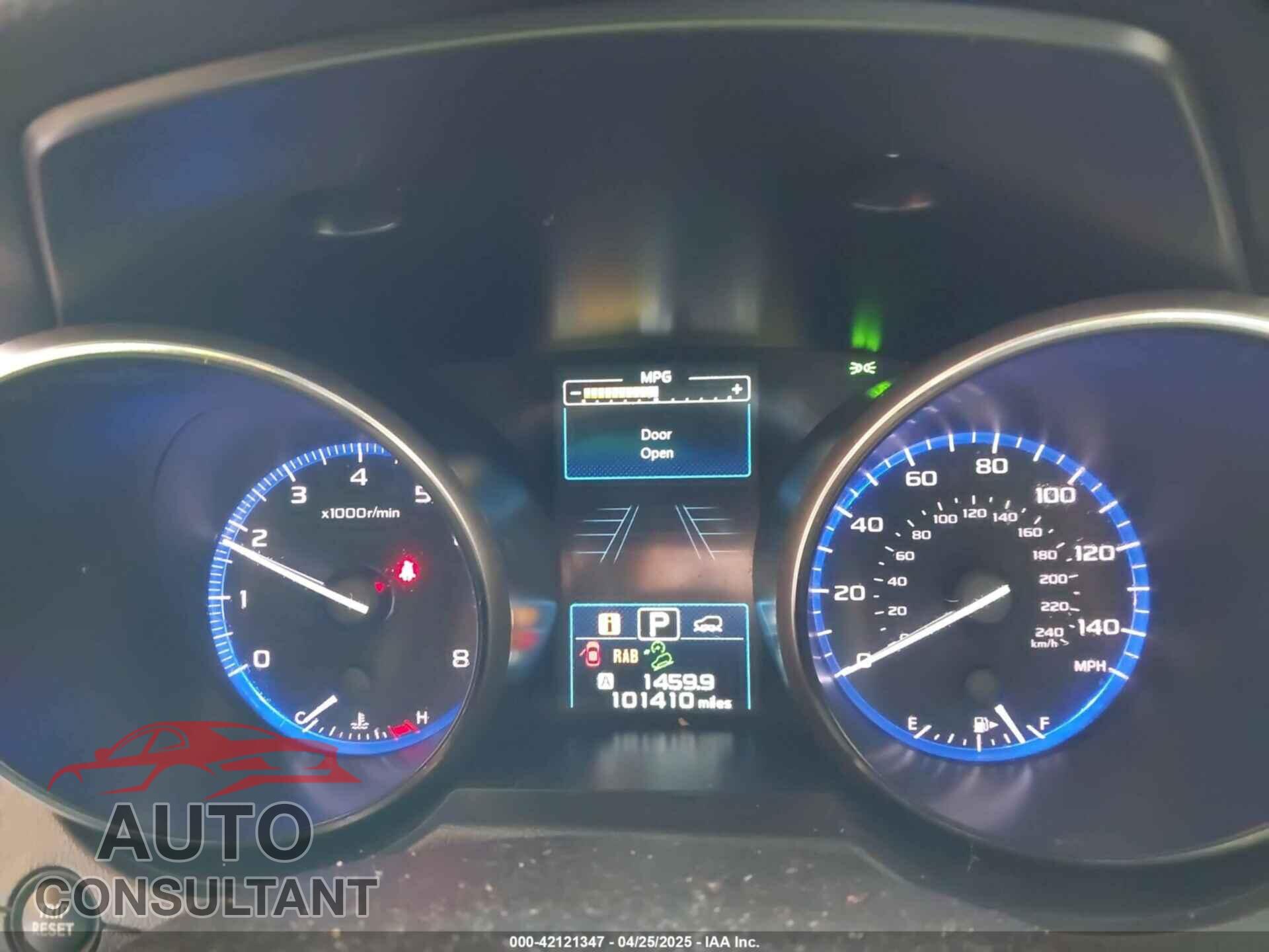 SUBARU OUTBACK 2017 - 4S4BSANC3H3285164