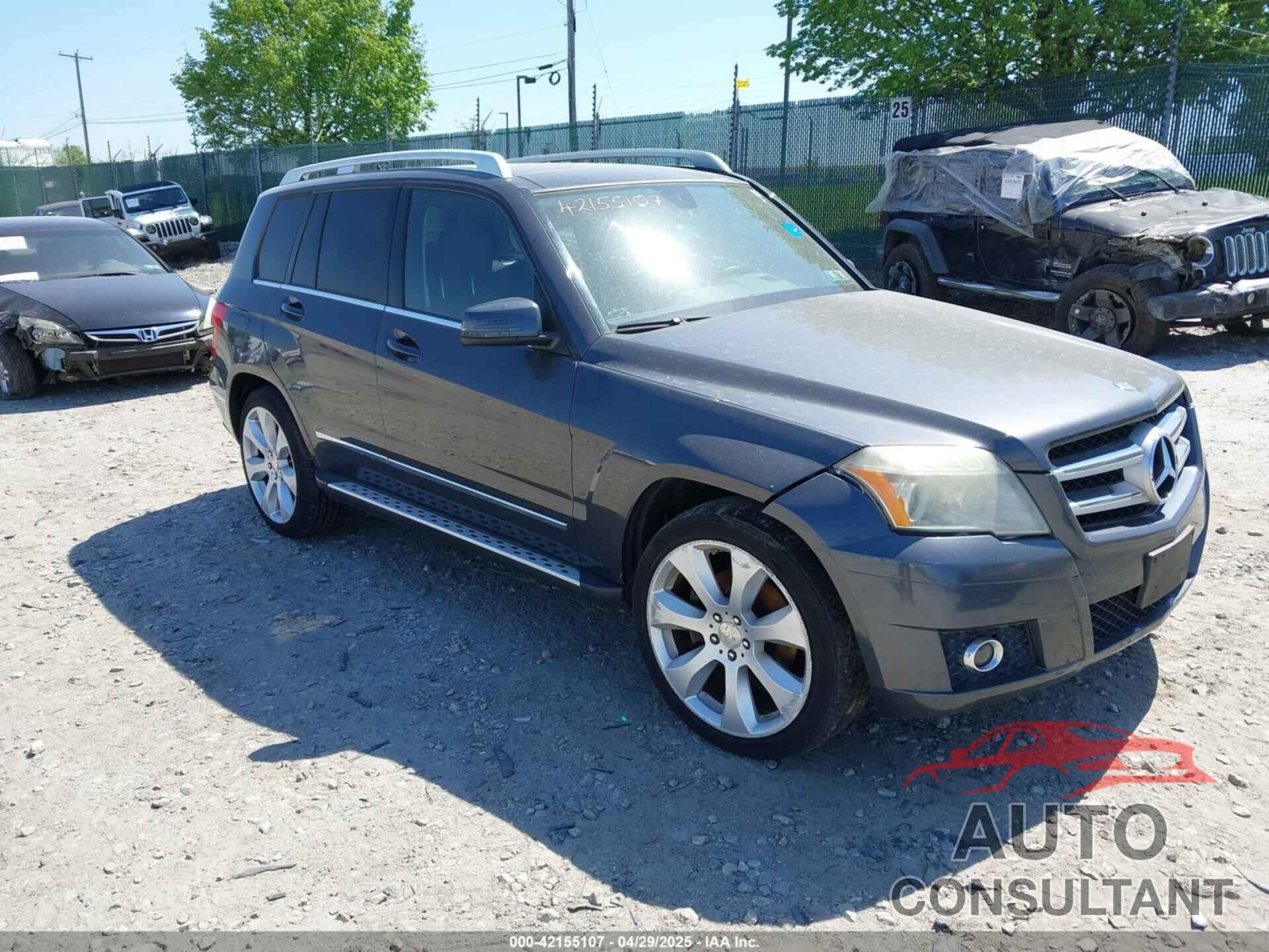 MERCEDES-BENZ GLK 350 2010 - WDCGG8HB8AF464015