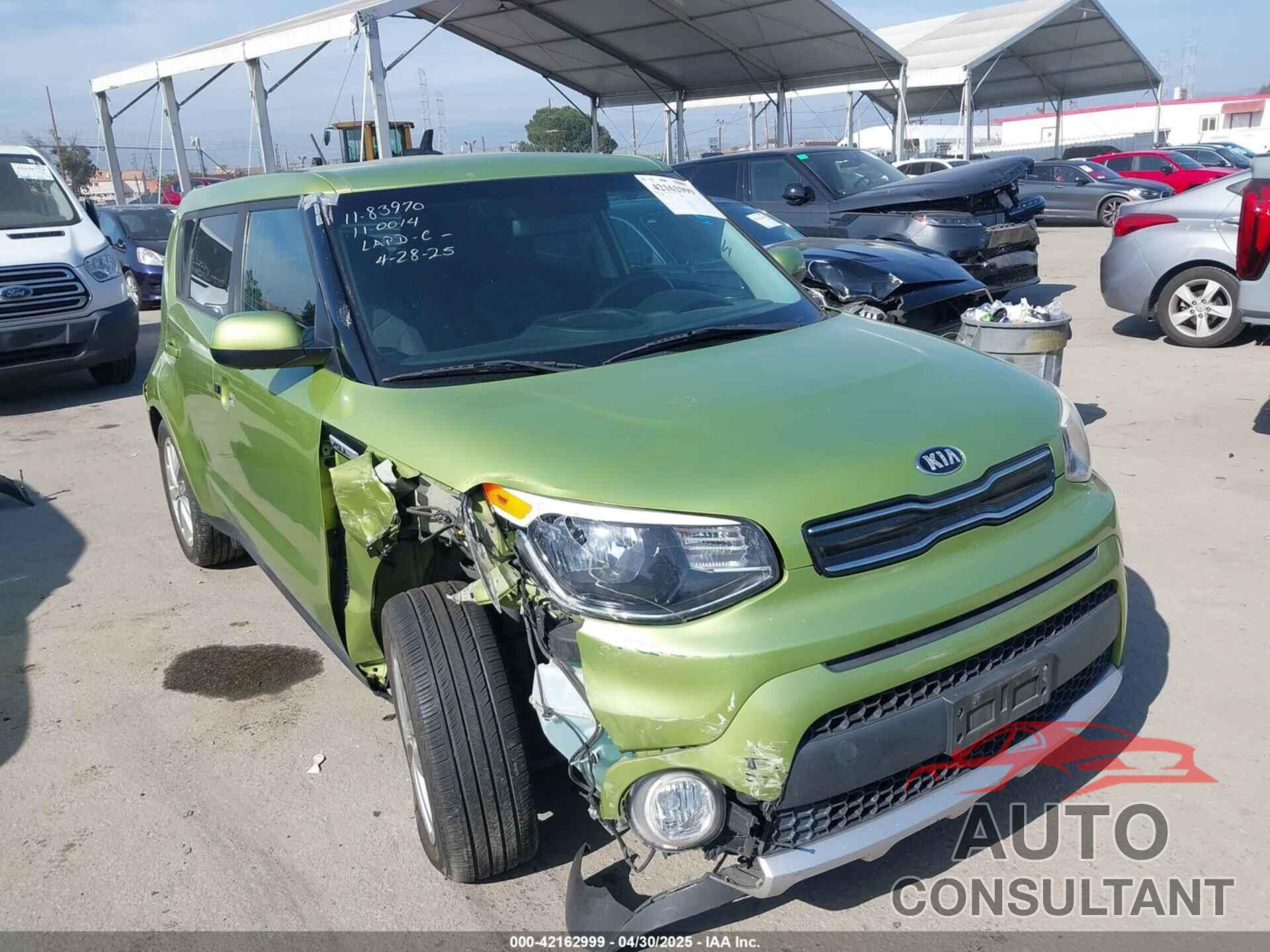 KIA SOUL 2018 - KNDJP3A50J7890956