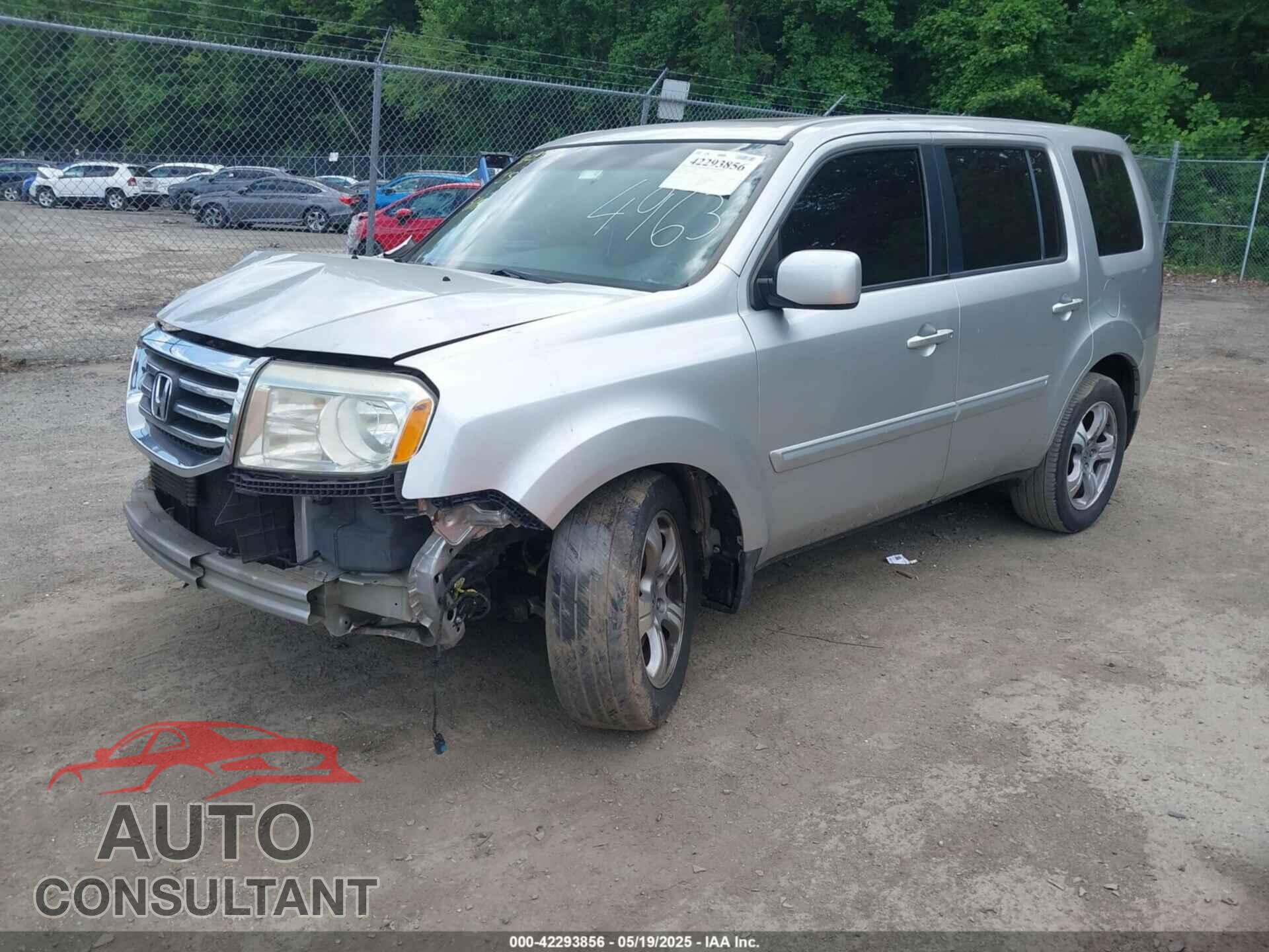 HONDA PILOT 2014 - 5FNYF4H51EB044963