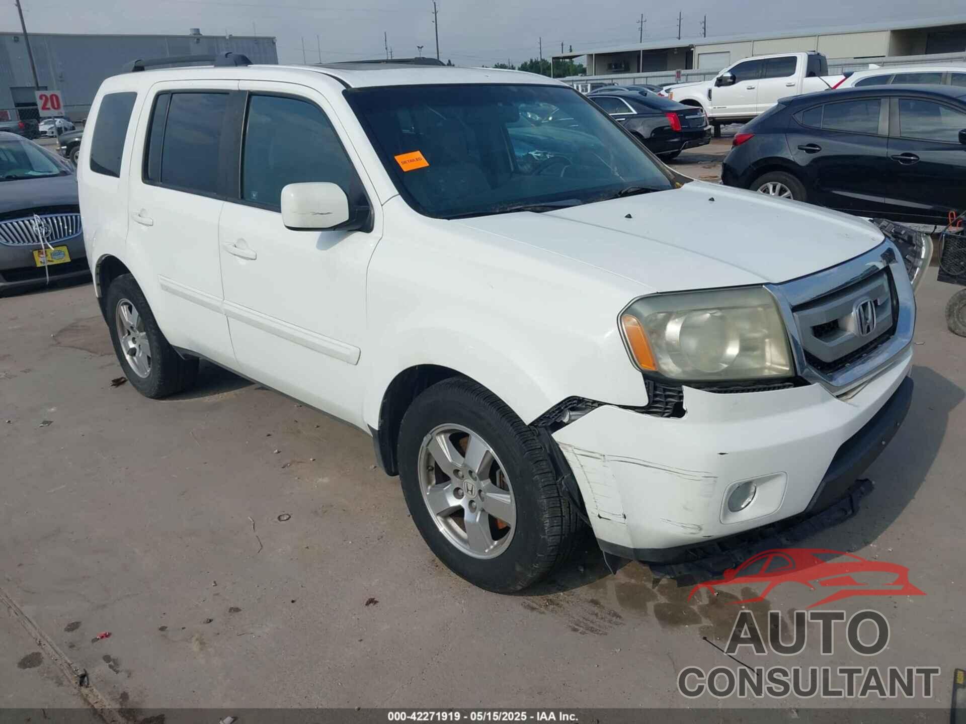 HONDA PILOT 2011 - 5FNYF3H54BB016841