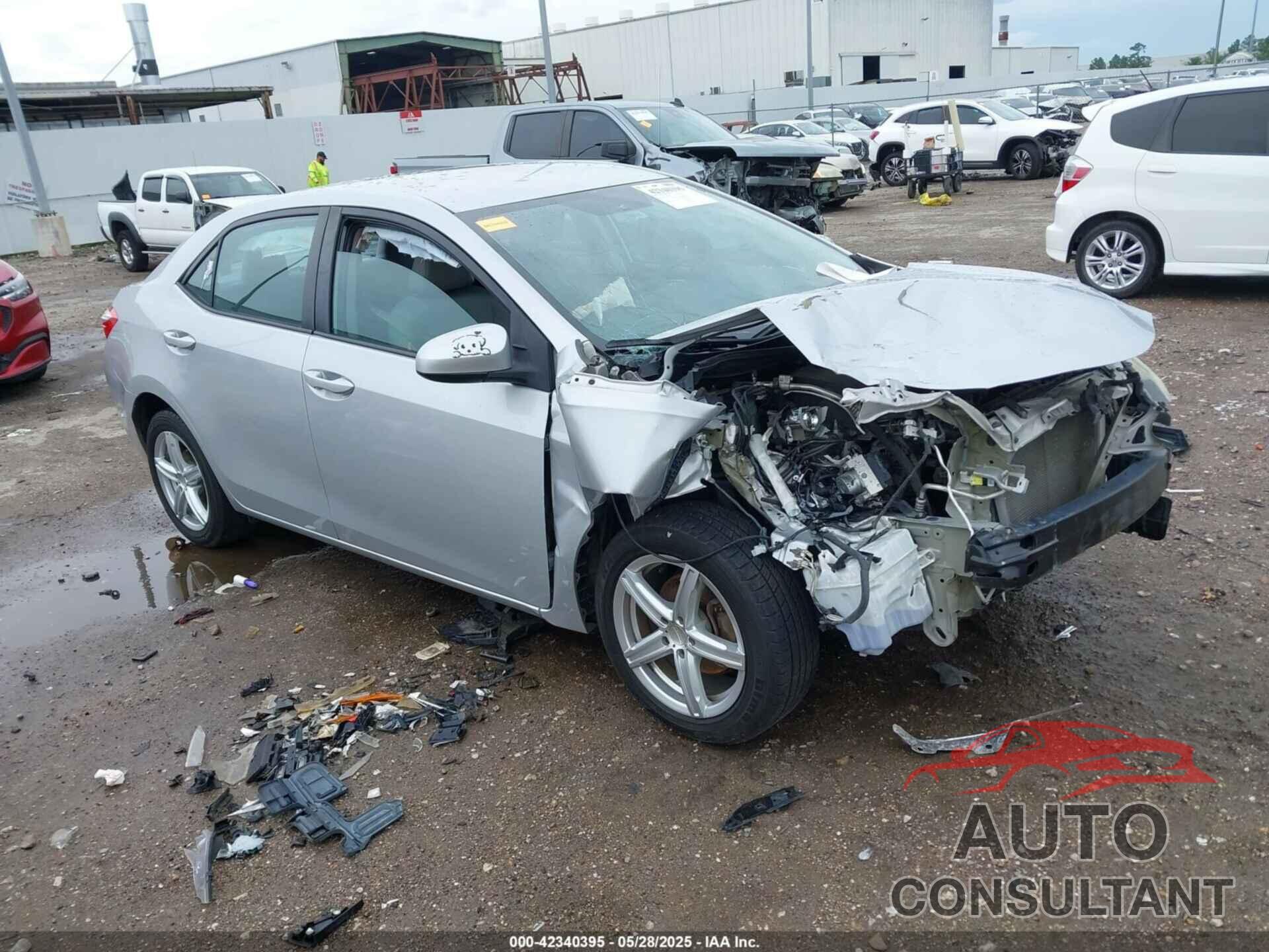 TOYOTA COROLLA 2016 - 5YFBURHE8GP498501