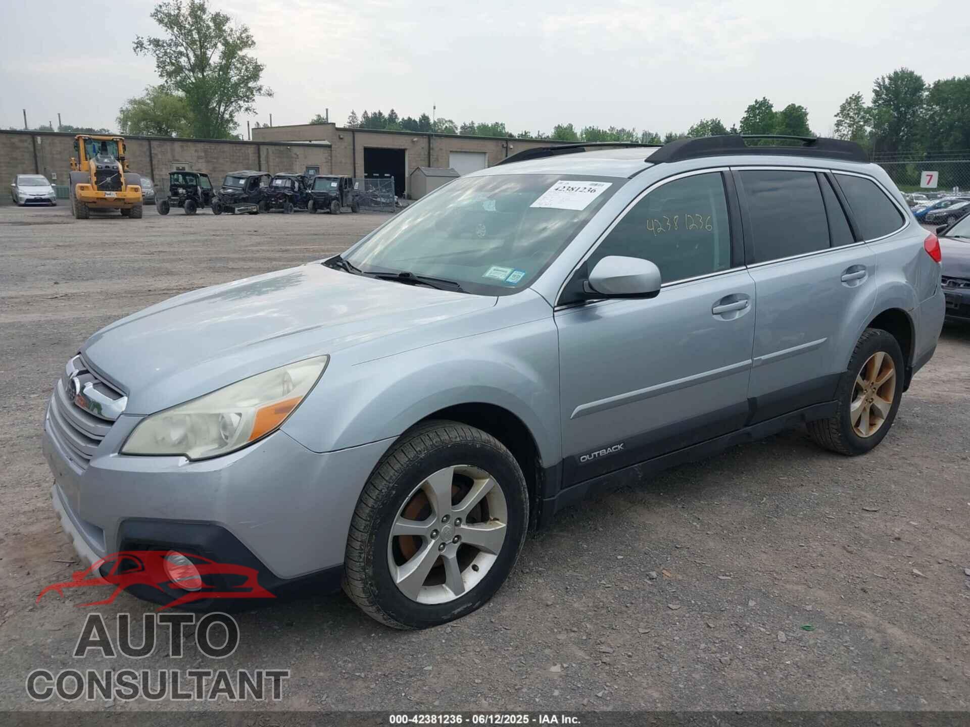 SUBARU OUTBACK 2013 - 4S4BRCLC8D3288324
