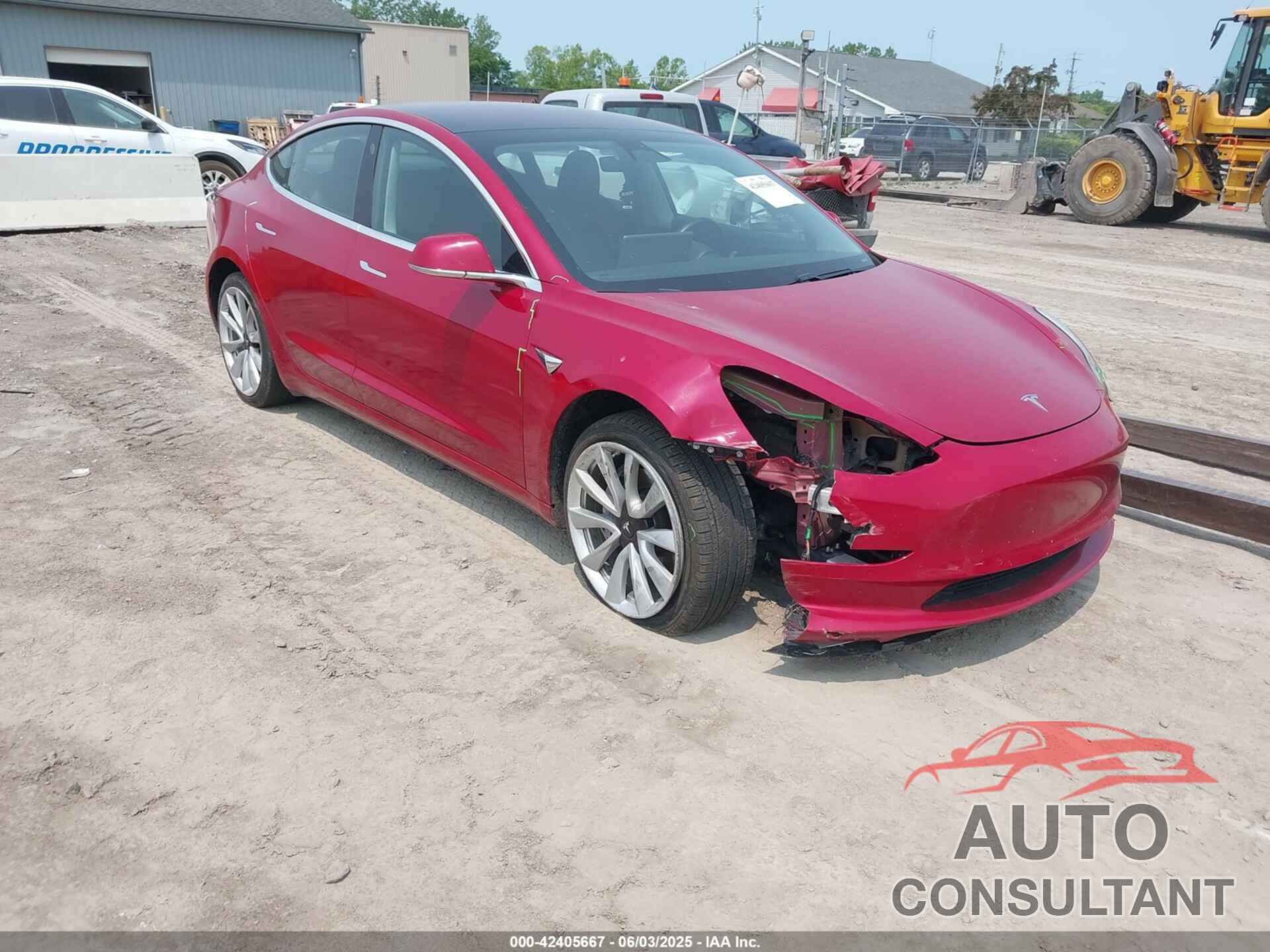 TESLA MODEL 3 2018 - 5YJ3E1EB9JF133244