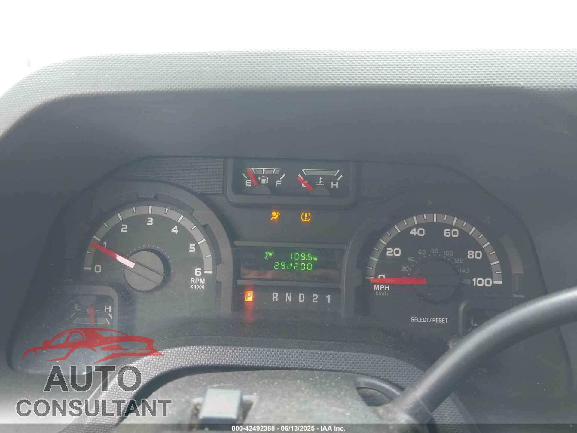 FORD E-150 2010 - 1FTNE1EW5ADA04730