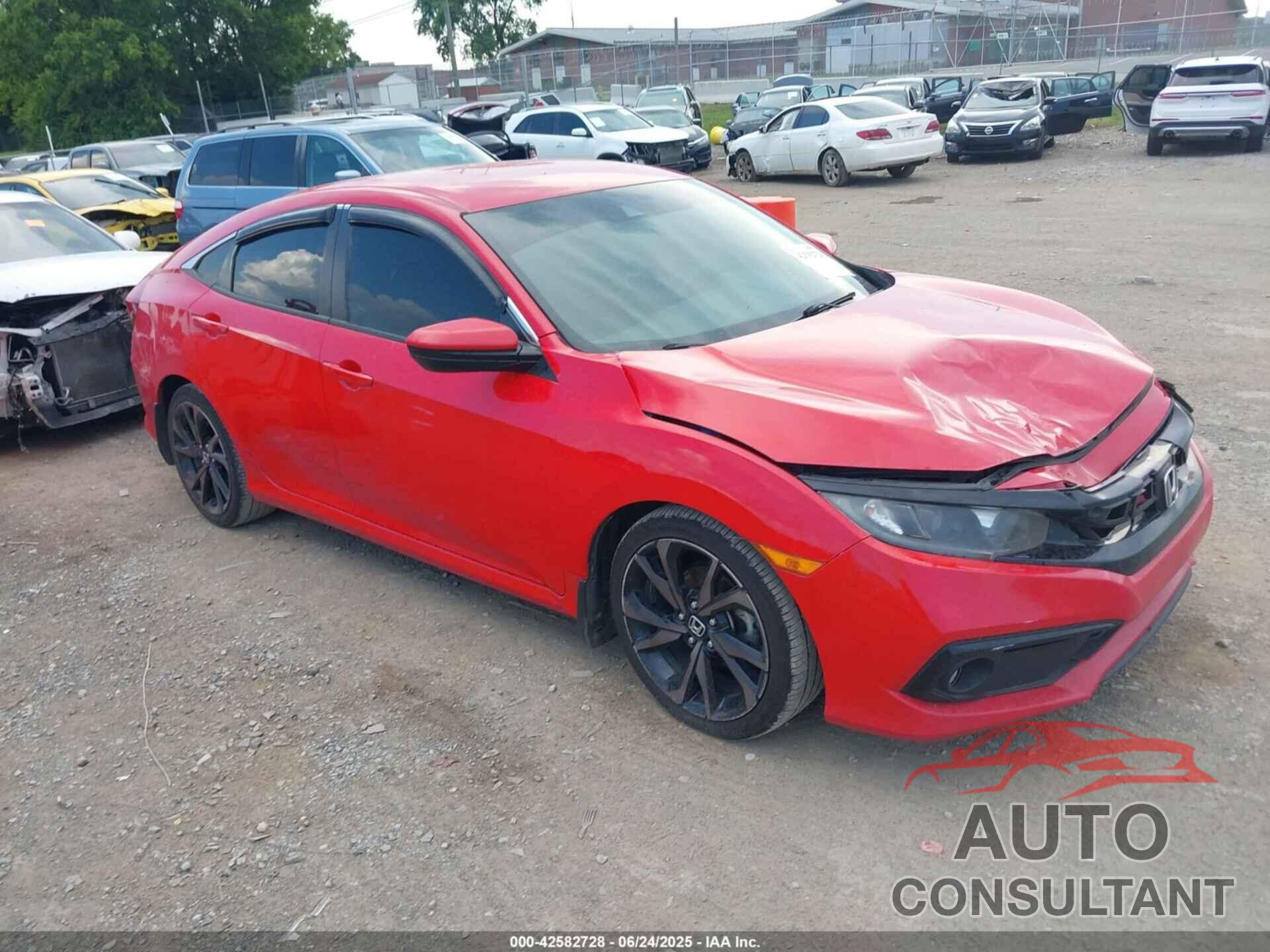 HONDA CIVIC 2020 - 2HGFC2F89LH575676