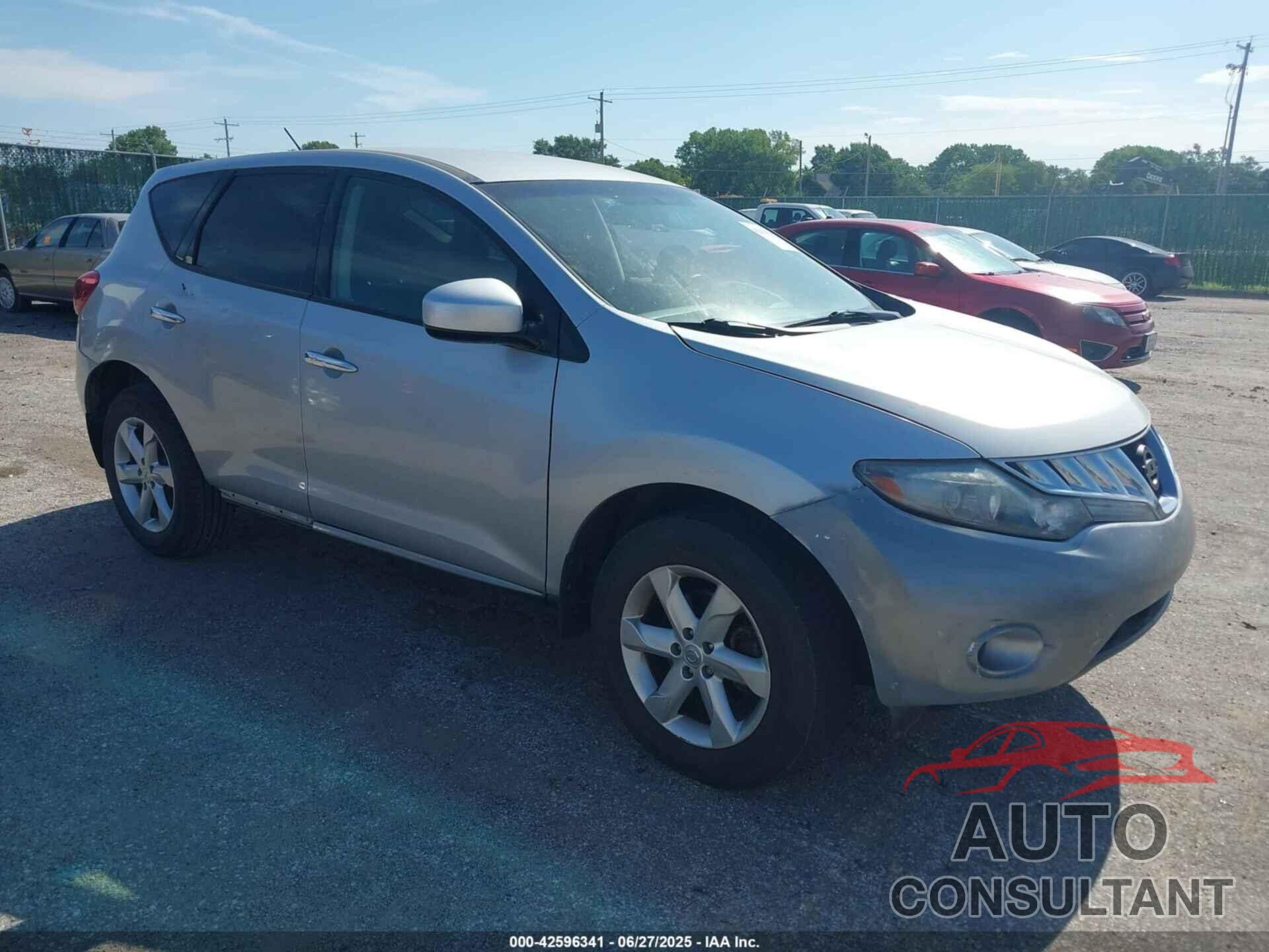 NISSAN MURANO 2010 - JN8AZ1MU1AW018412