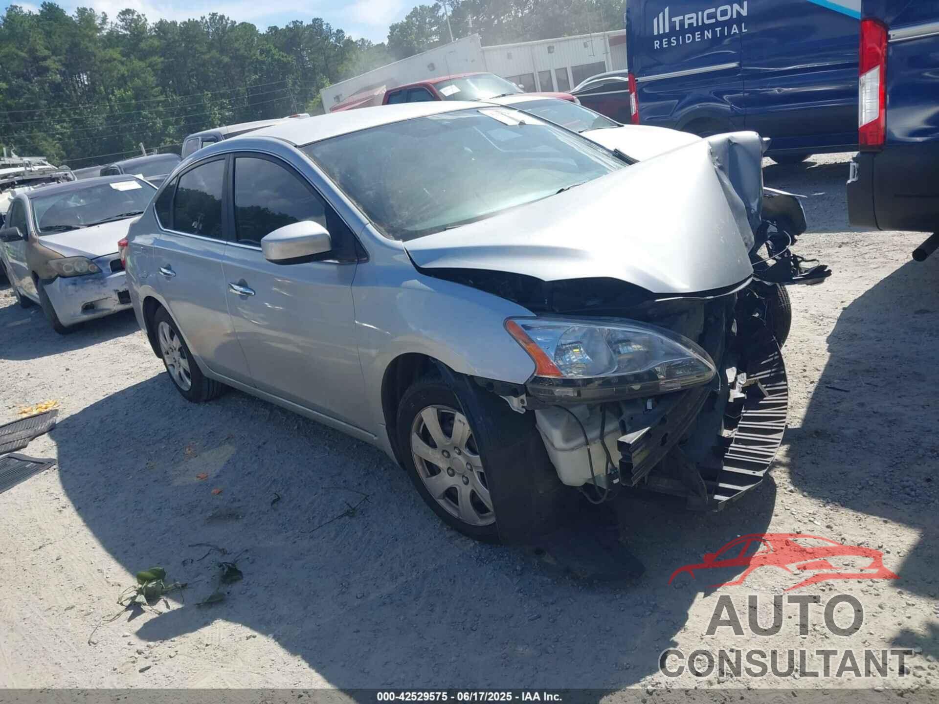 NISSAN SENTRA 2014 - 3N1AB7AP9EY295330