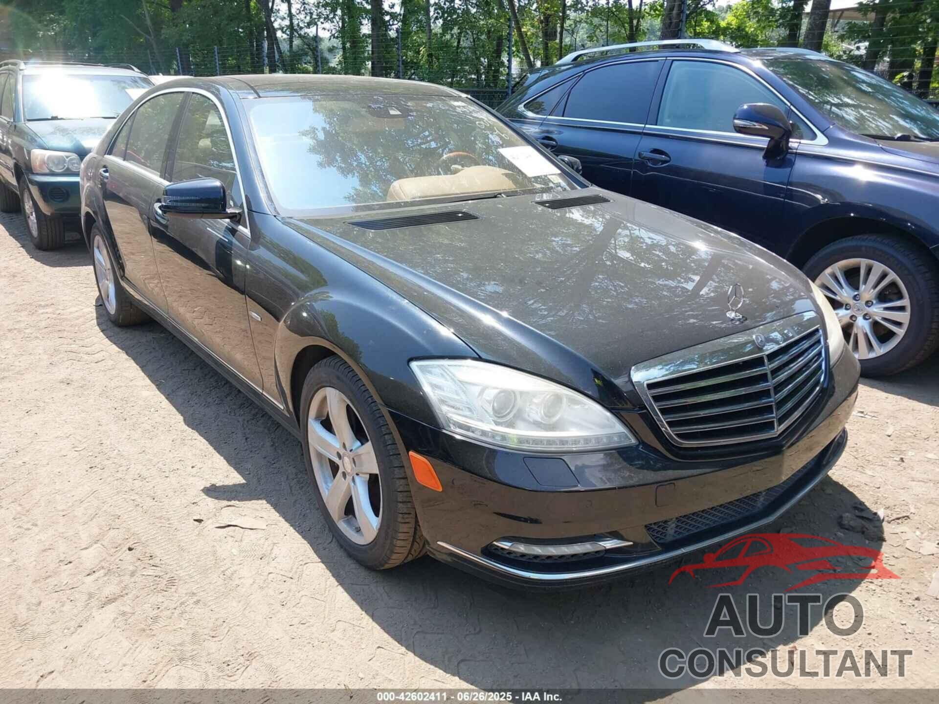 MERCEDES-BENZ S 550 2012 - WDDNG9EB5CA429252