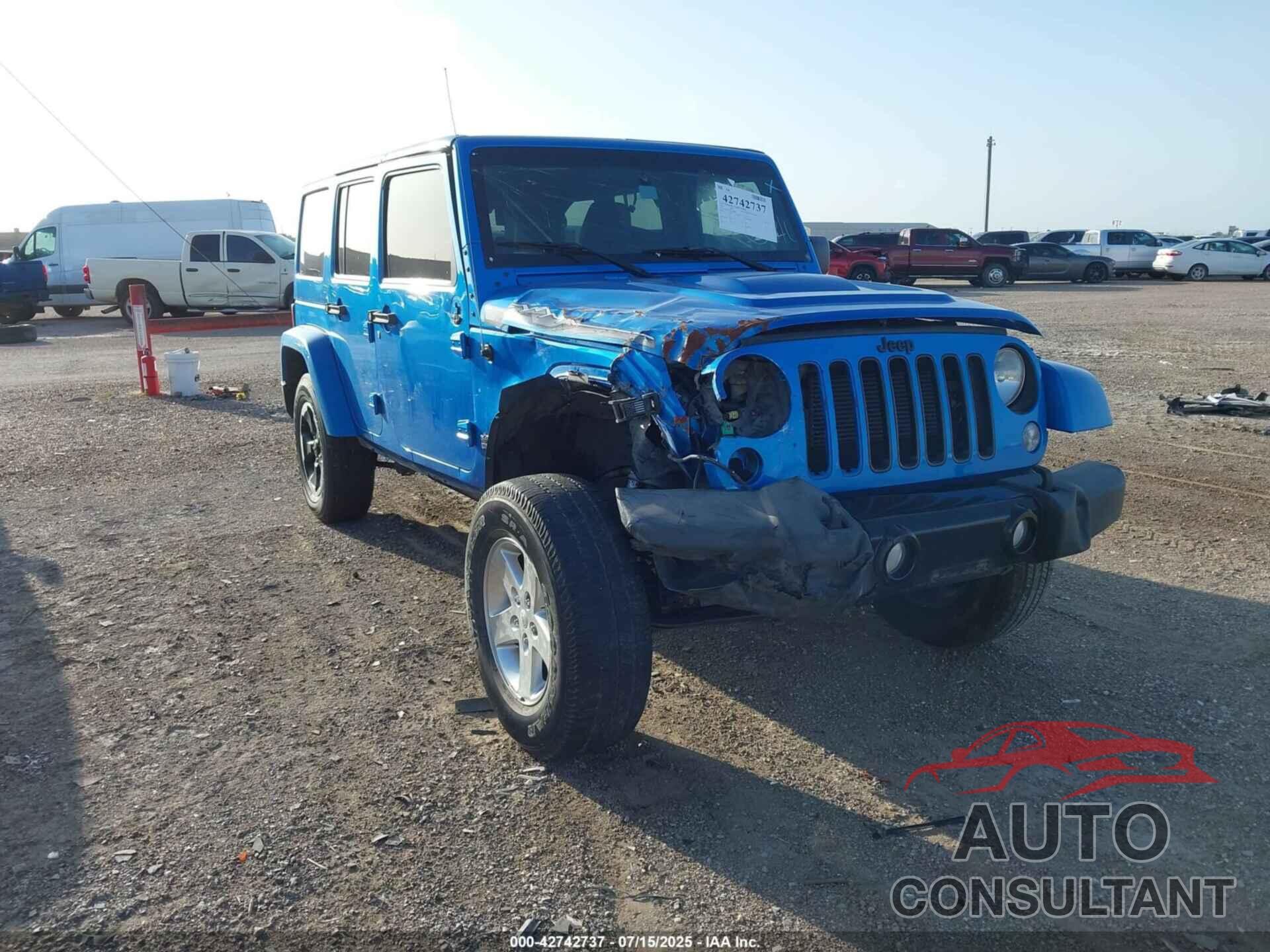 JEEP WRANGLER UNLIMITED 2014 - 1C4HJWEG1EL188445