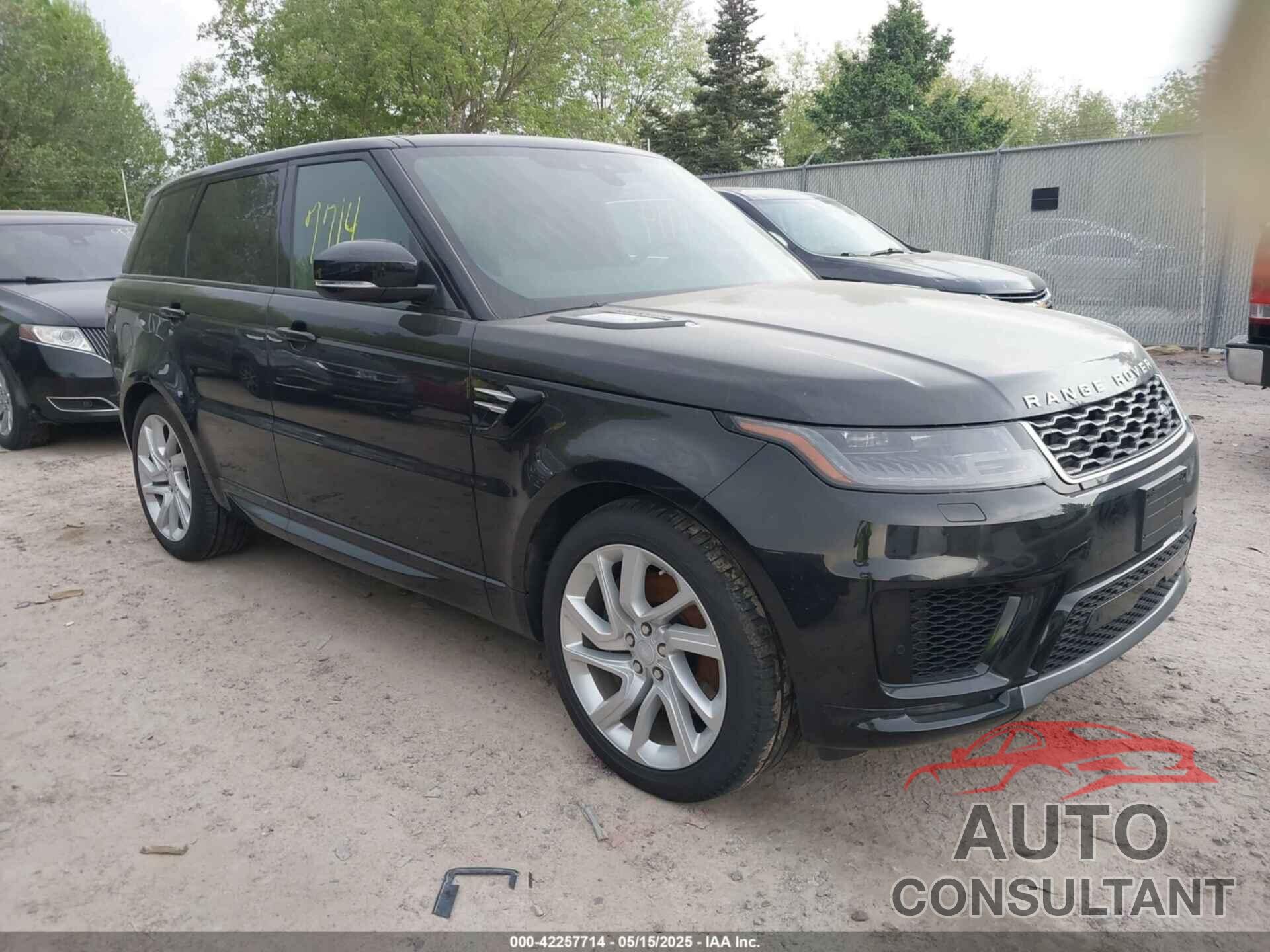 LAND ROVER RANGE ROVER SPORT 2018 - SALWR2RE4JA813646