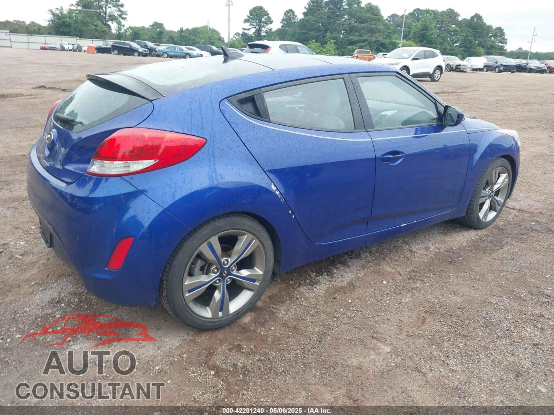 HYUNDAI VELOSTER 2012 - KMHTC6AD6CU066313