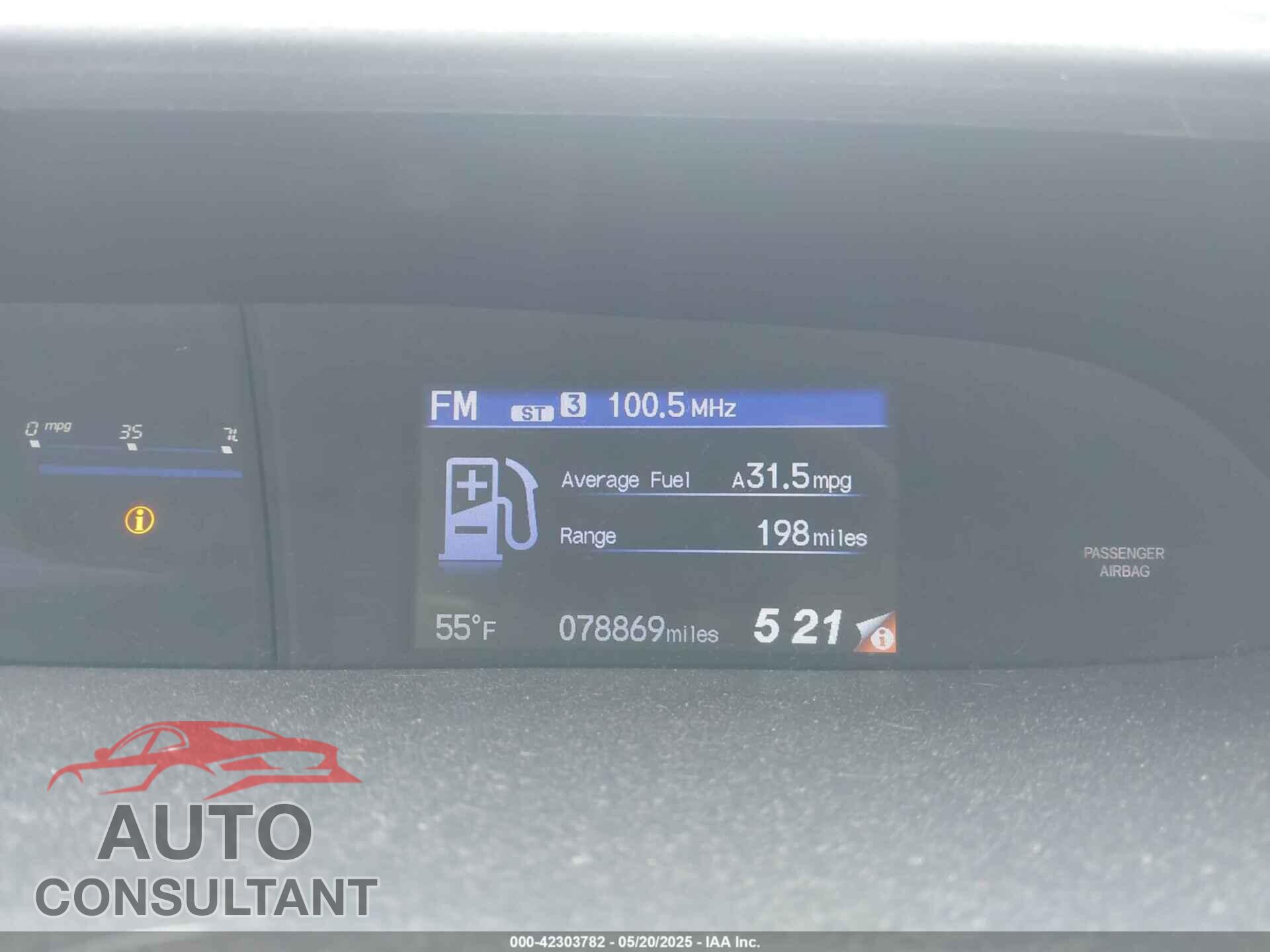 HONDA CIVIC 2014 - 19XFB2F99EE247697