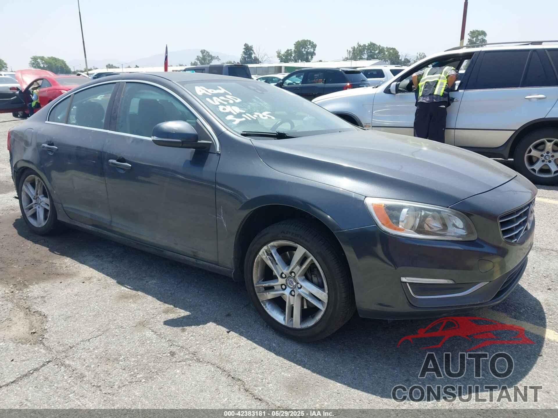 VOLVO S60 2014 - YV1612FS1E2297975