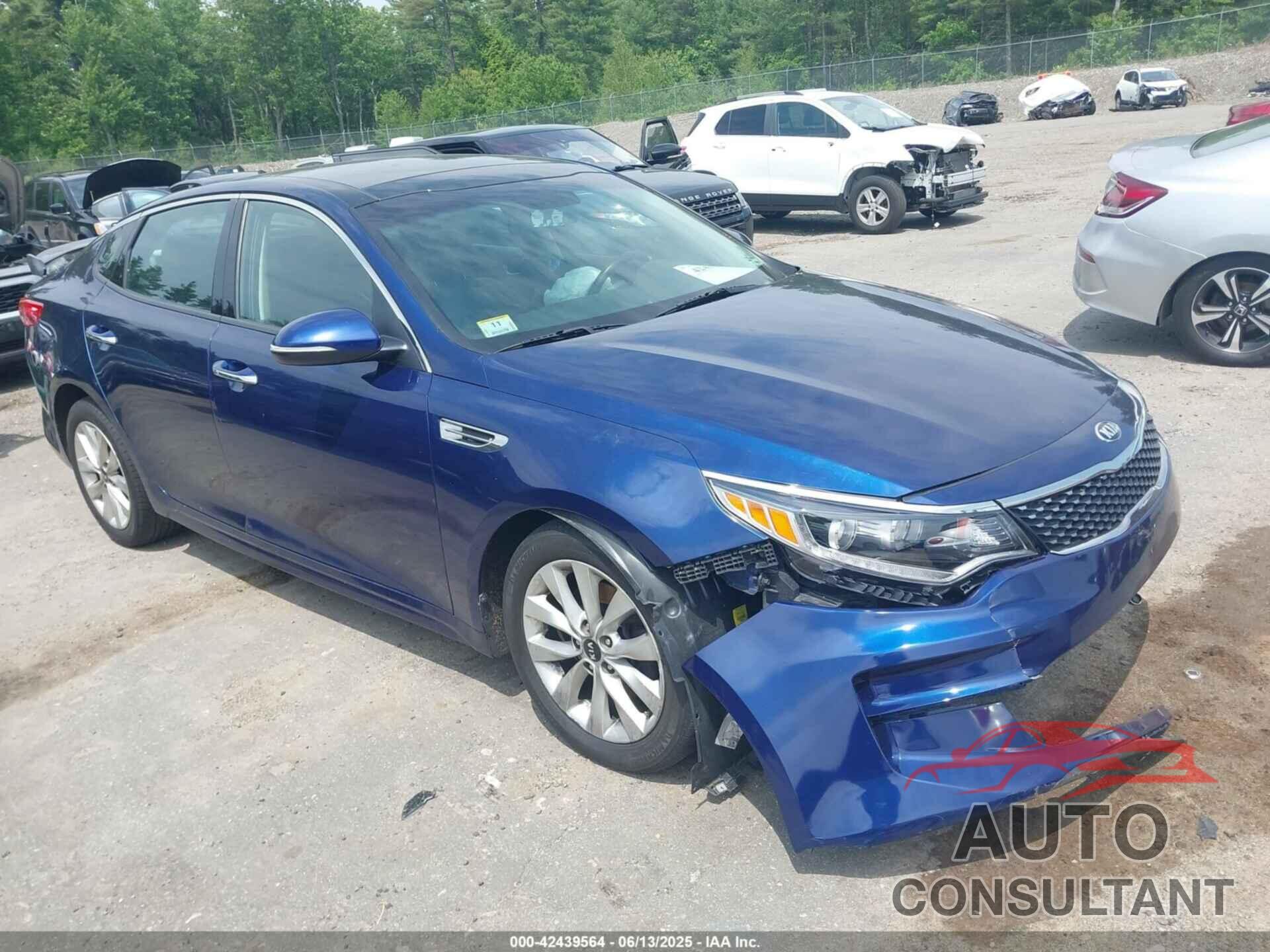 KIA OPTIMA 2018 - 5XXGU4L32JG200782