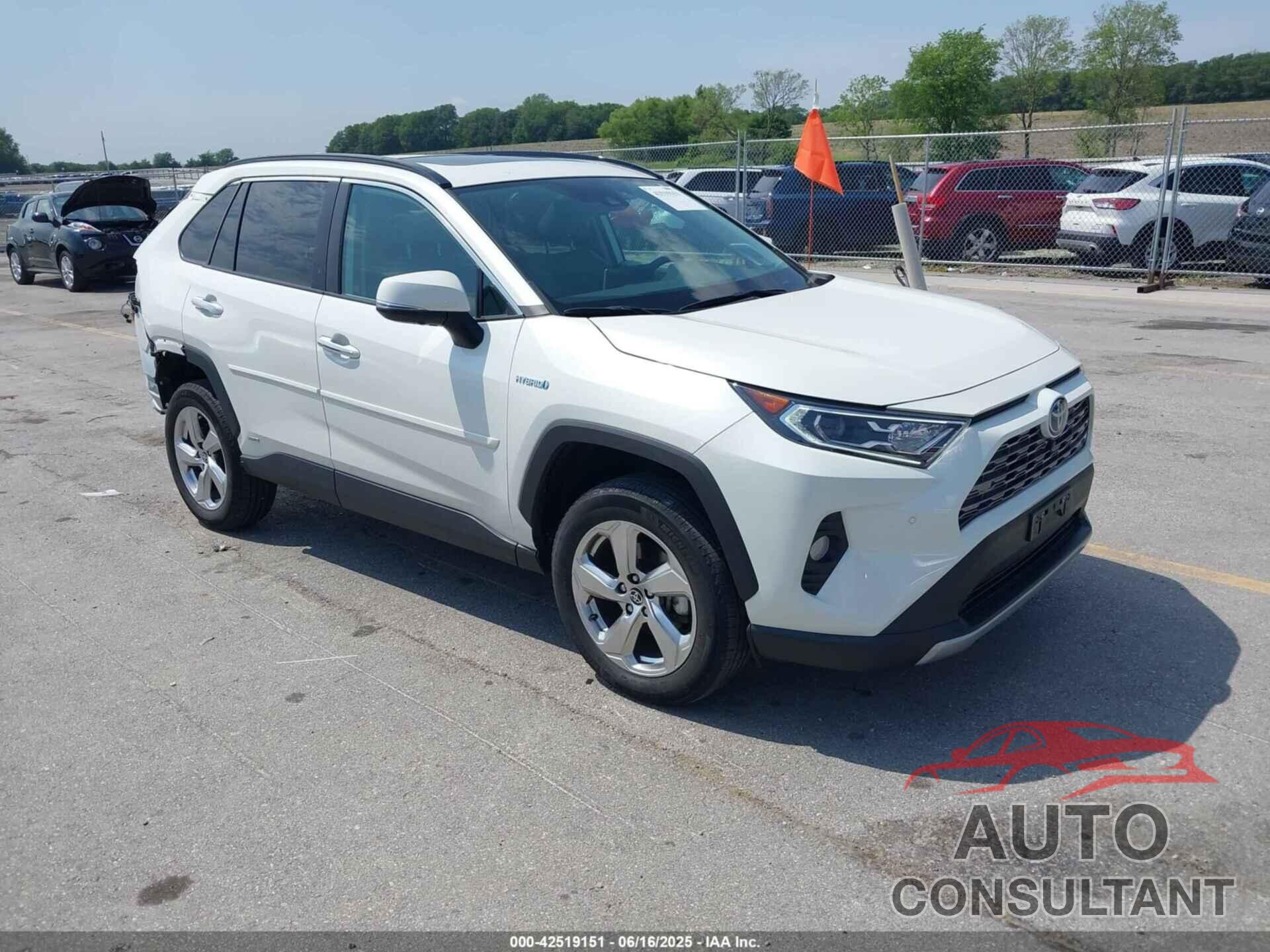 TOYOTA RAV4 HYBRID 2021 - 4T3D6RFV3MU059620