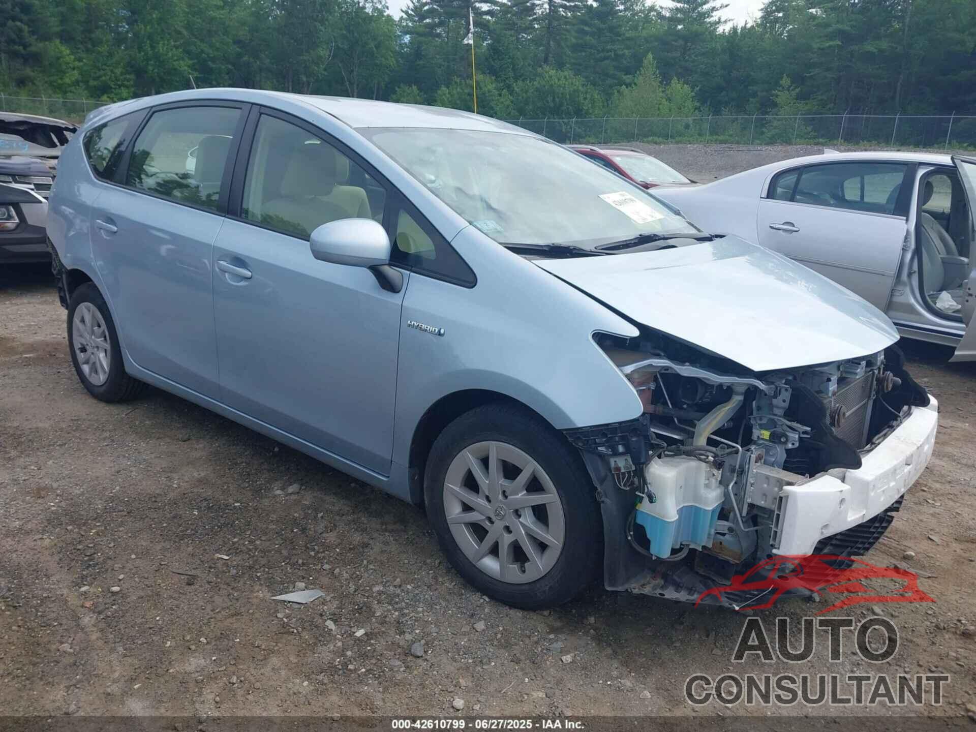 TOYOTA PRIUS V 2012 - JTDZN3EU1C3108281