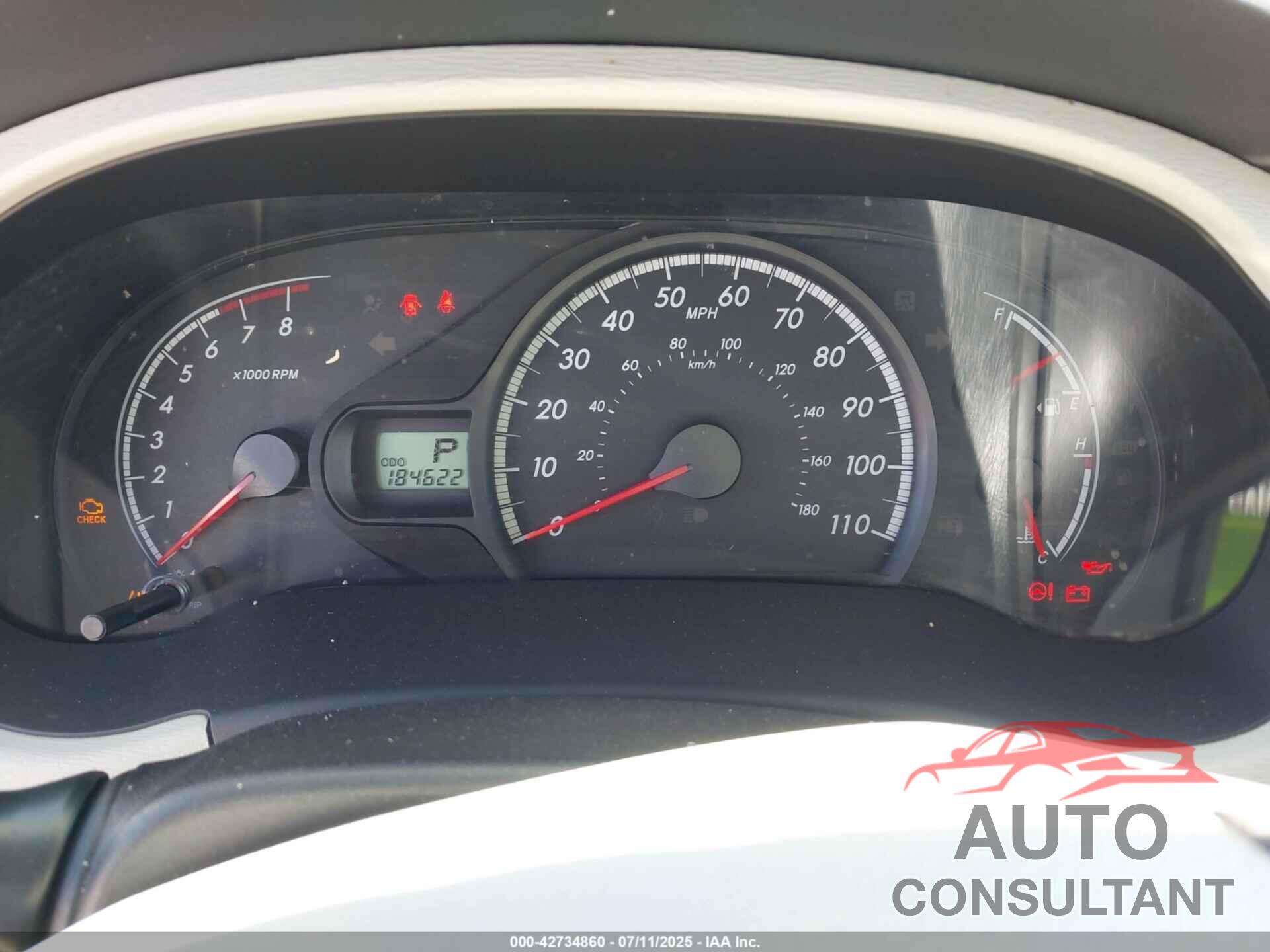 TOYOTA SIENNA 2013 - 5TDKK3DC0DS352376