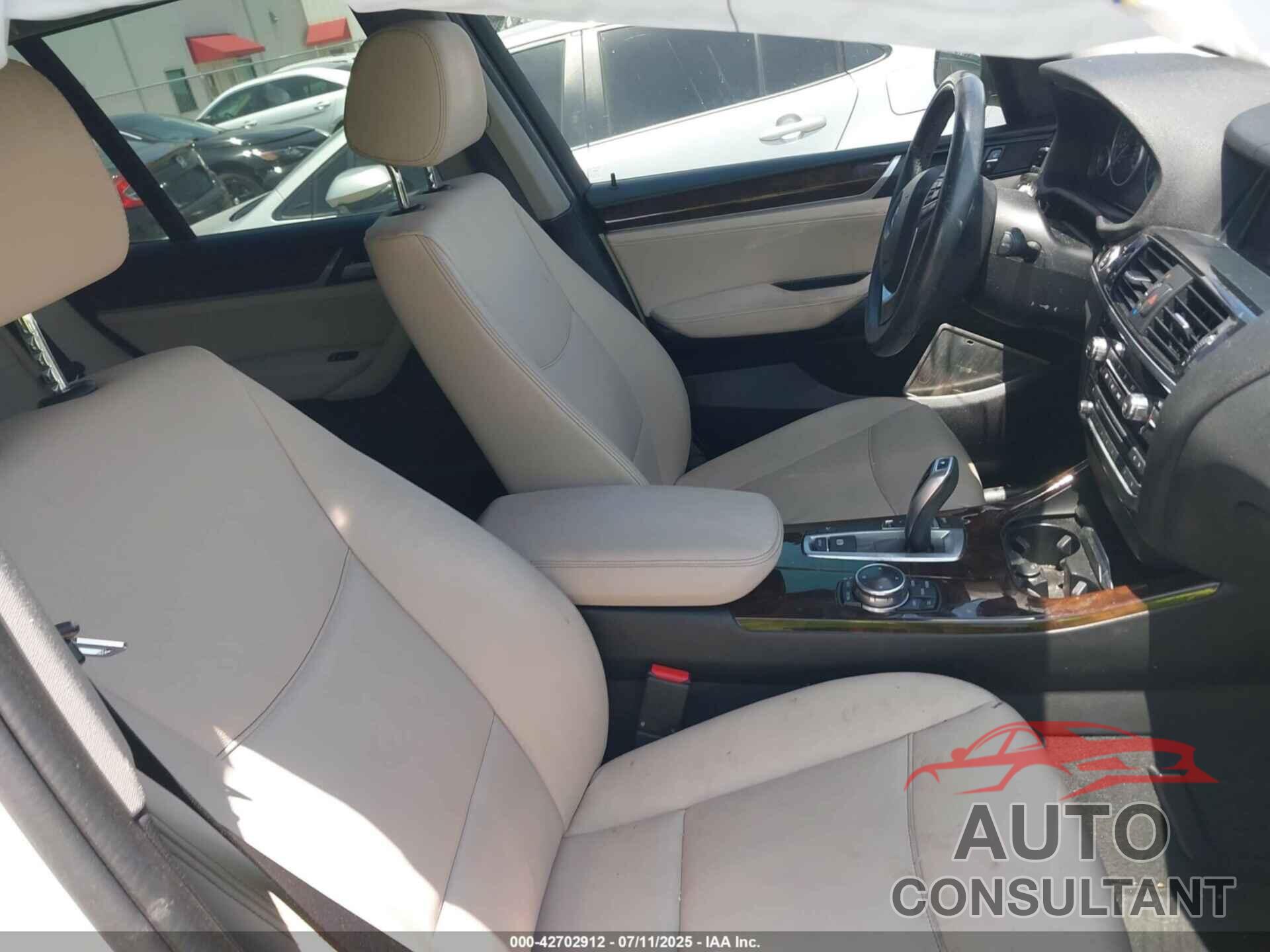 BMW X3 2015 - 5UXWX9C50F0D45458