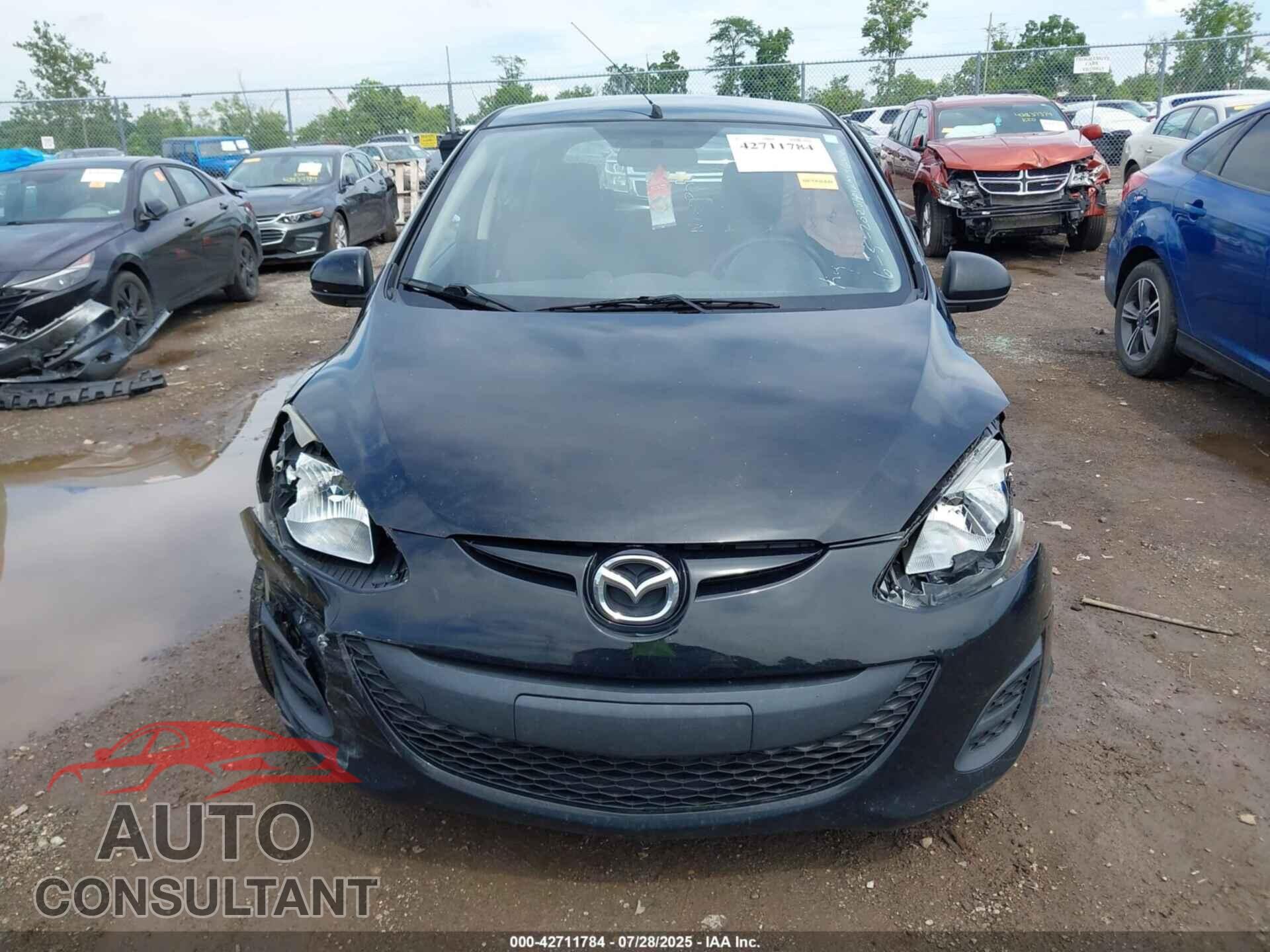MAZDA MAZDA2 2012 - JM1DE1KY2C0148702