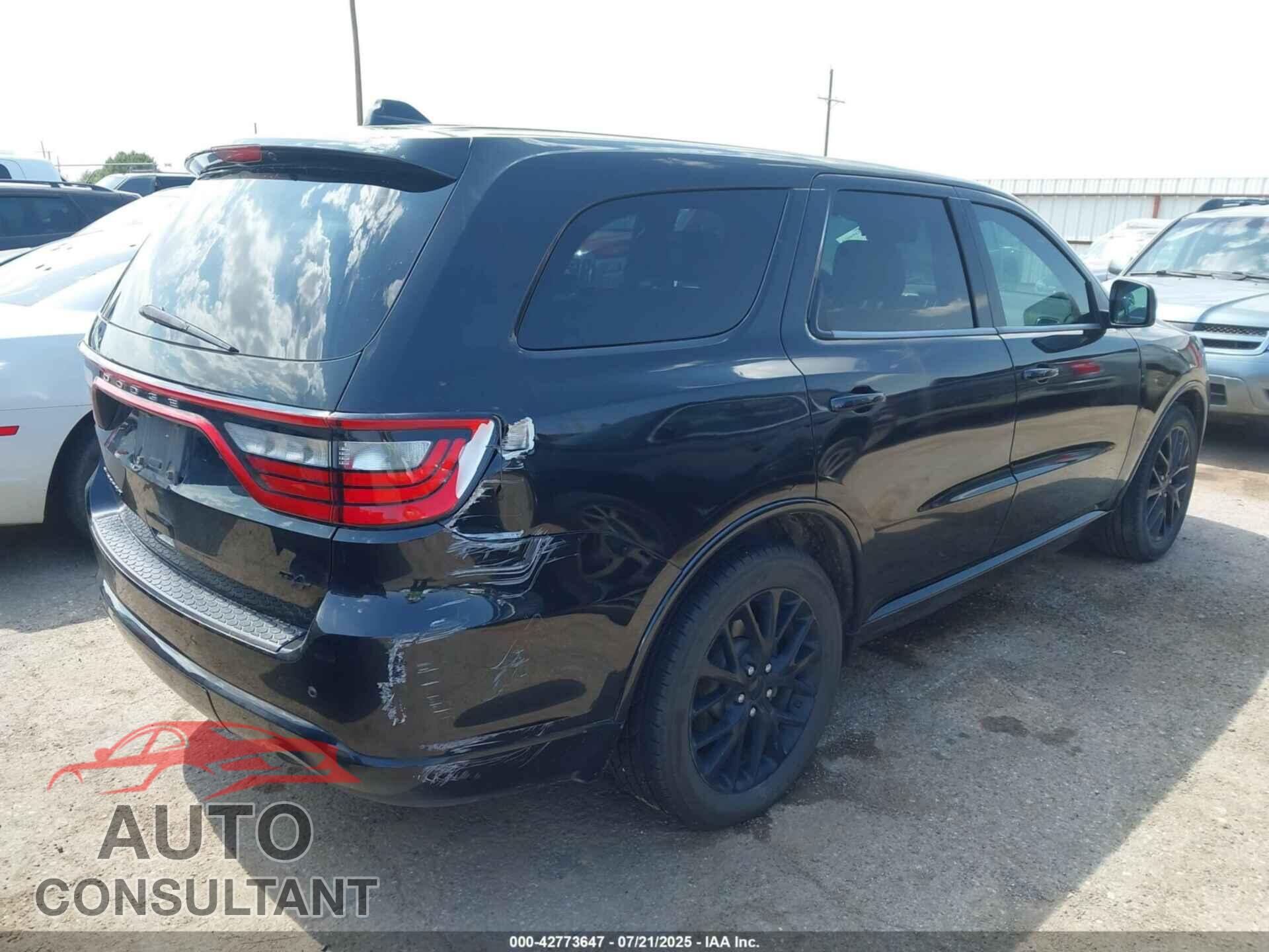 DODGE DURANGO 2016 - 1C4SDHCT2GC437461