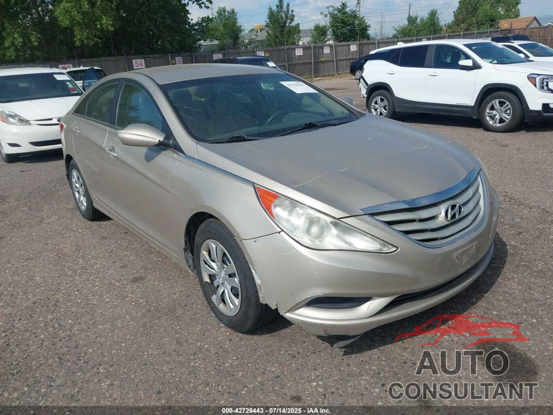 HYUNDAI SONATA 2011 - 5NPEB4AC9BH235440