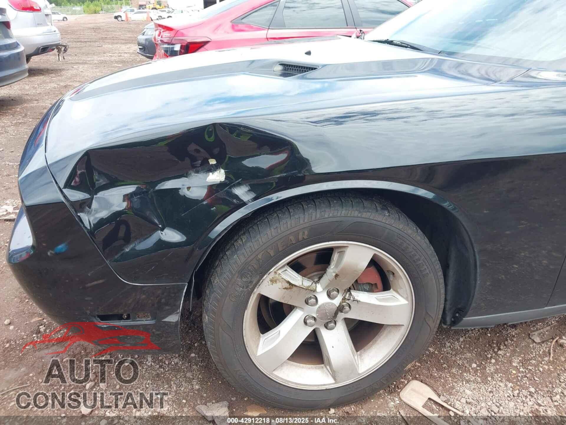 DODGE CHALLENGER 2012 - 2C3CDYAG3CH290850