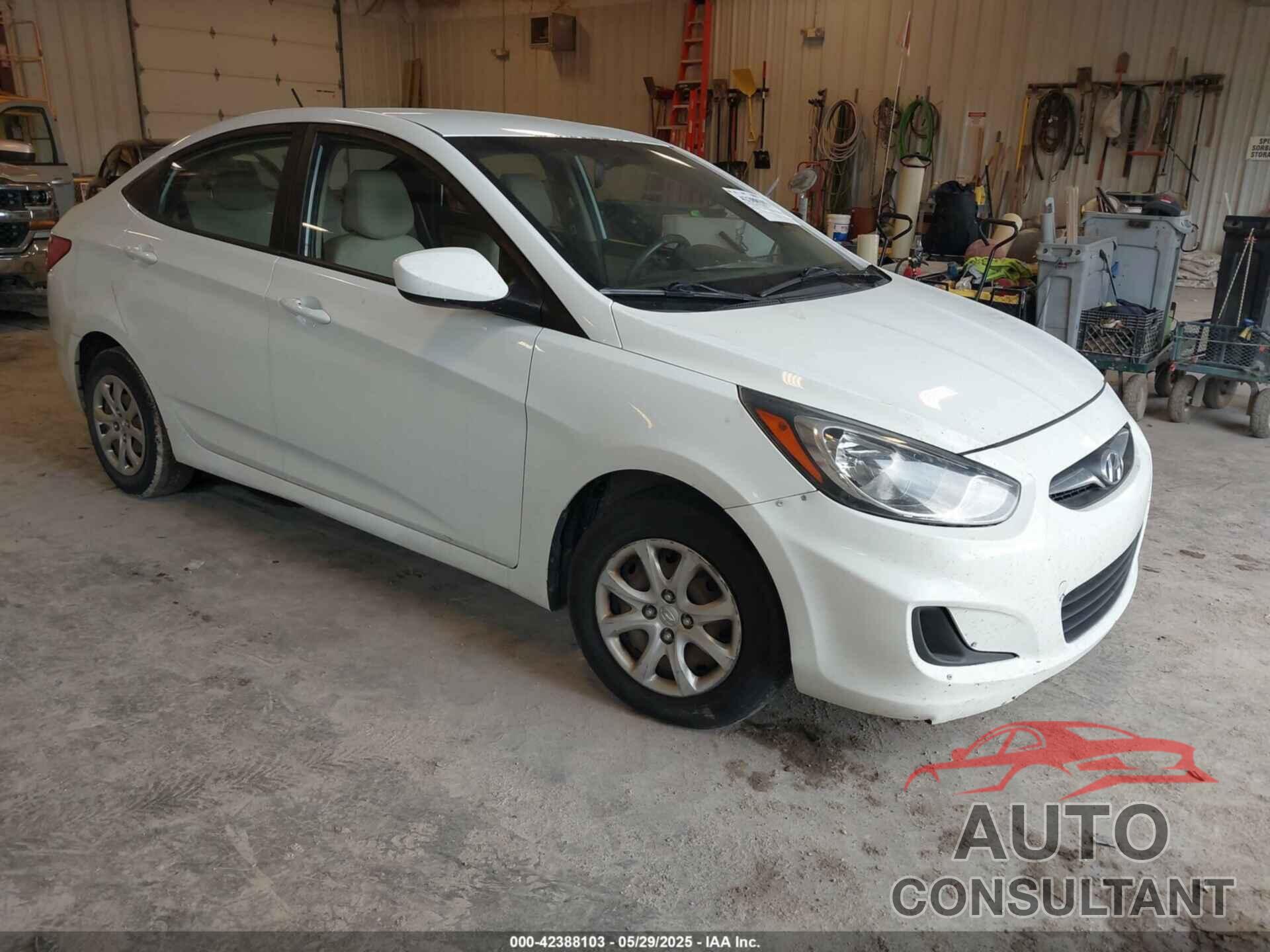 HYUNDAI ACCENT 2013 - KMHCT4AE7DU450311