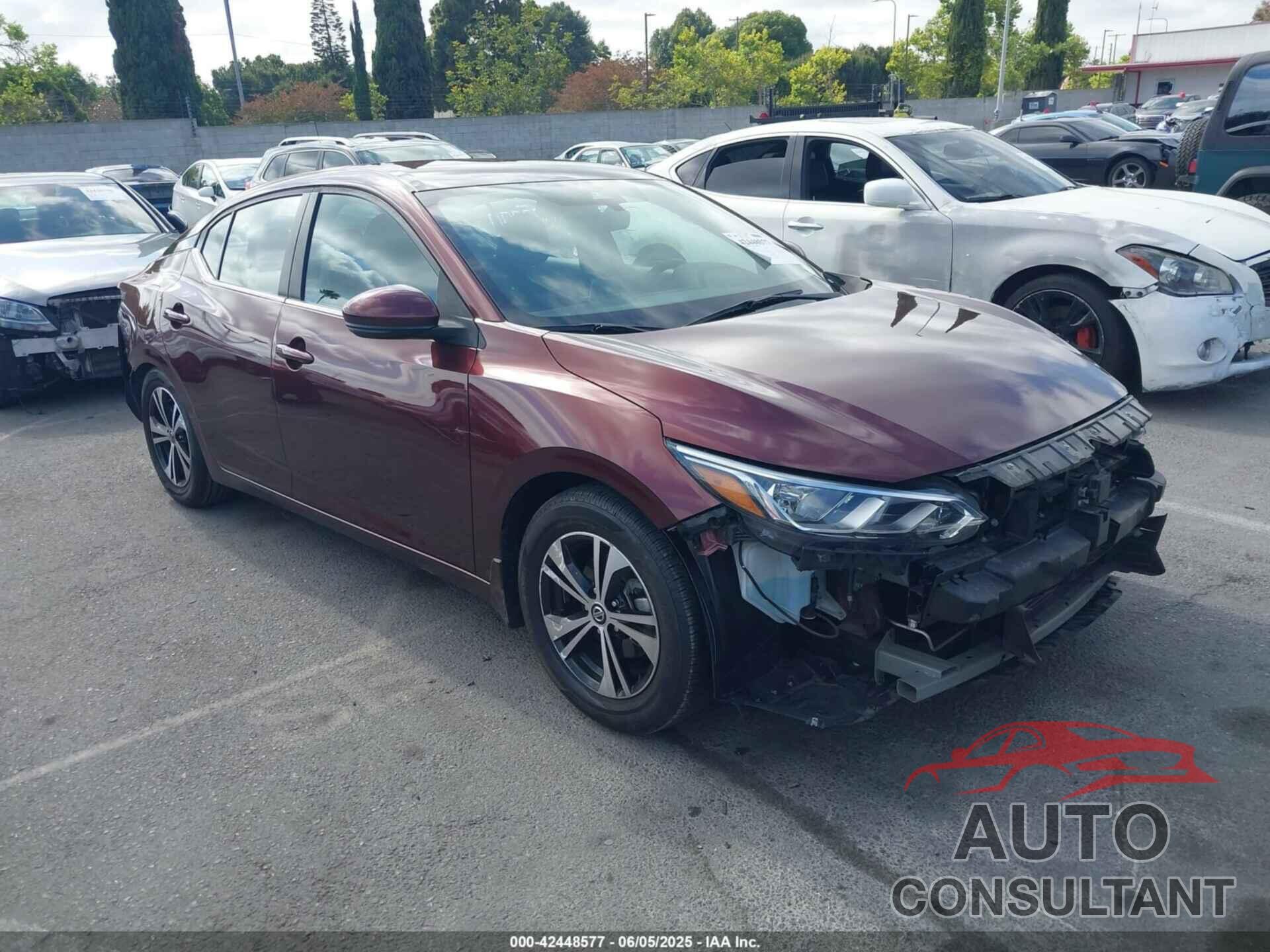 NISSAN SENTRA 2020 - 3N1AB8CV7LY250711