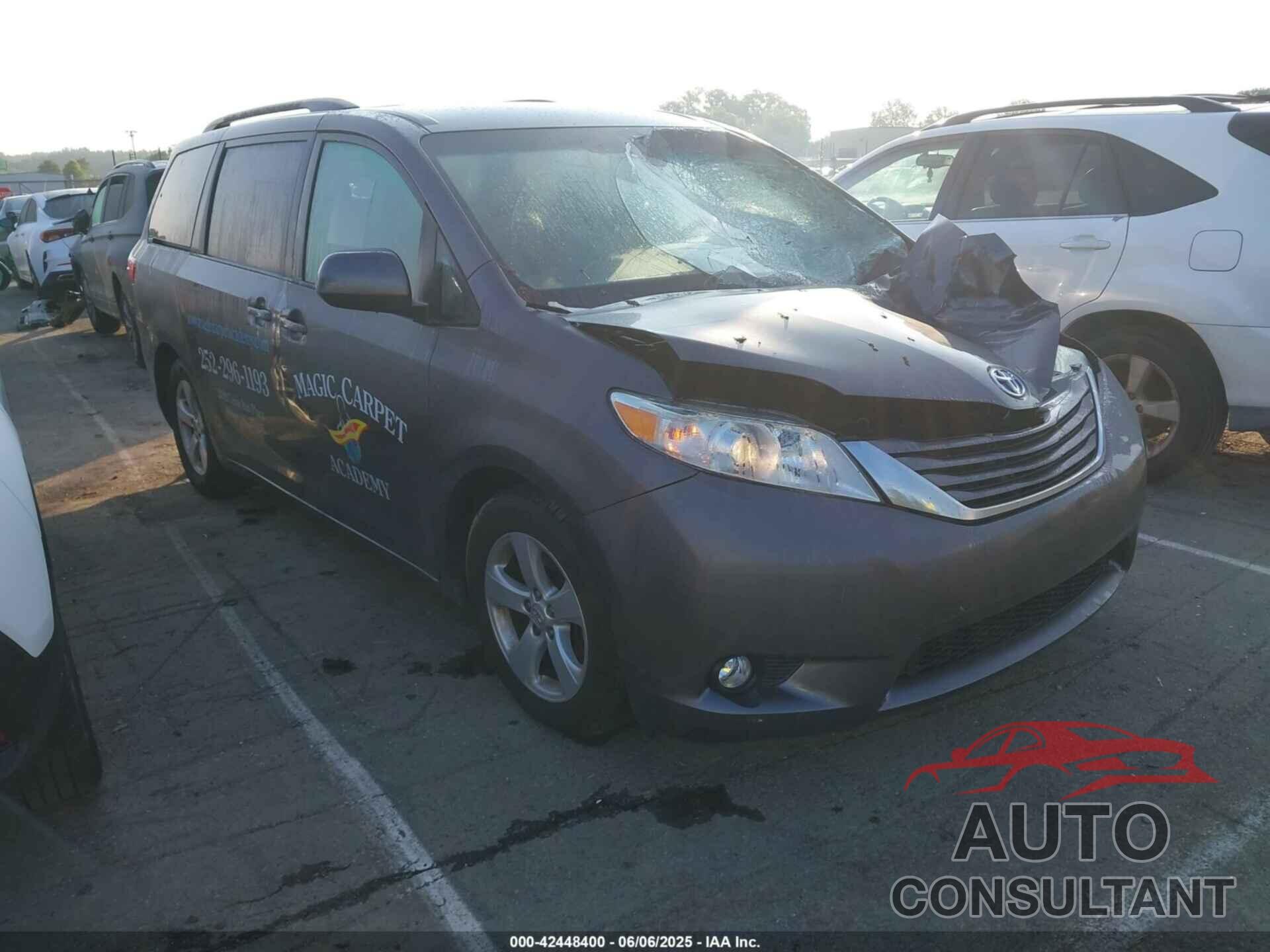 TOYOTA SIENNA 2015 - 5TDKK3DCXFS675224