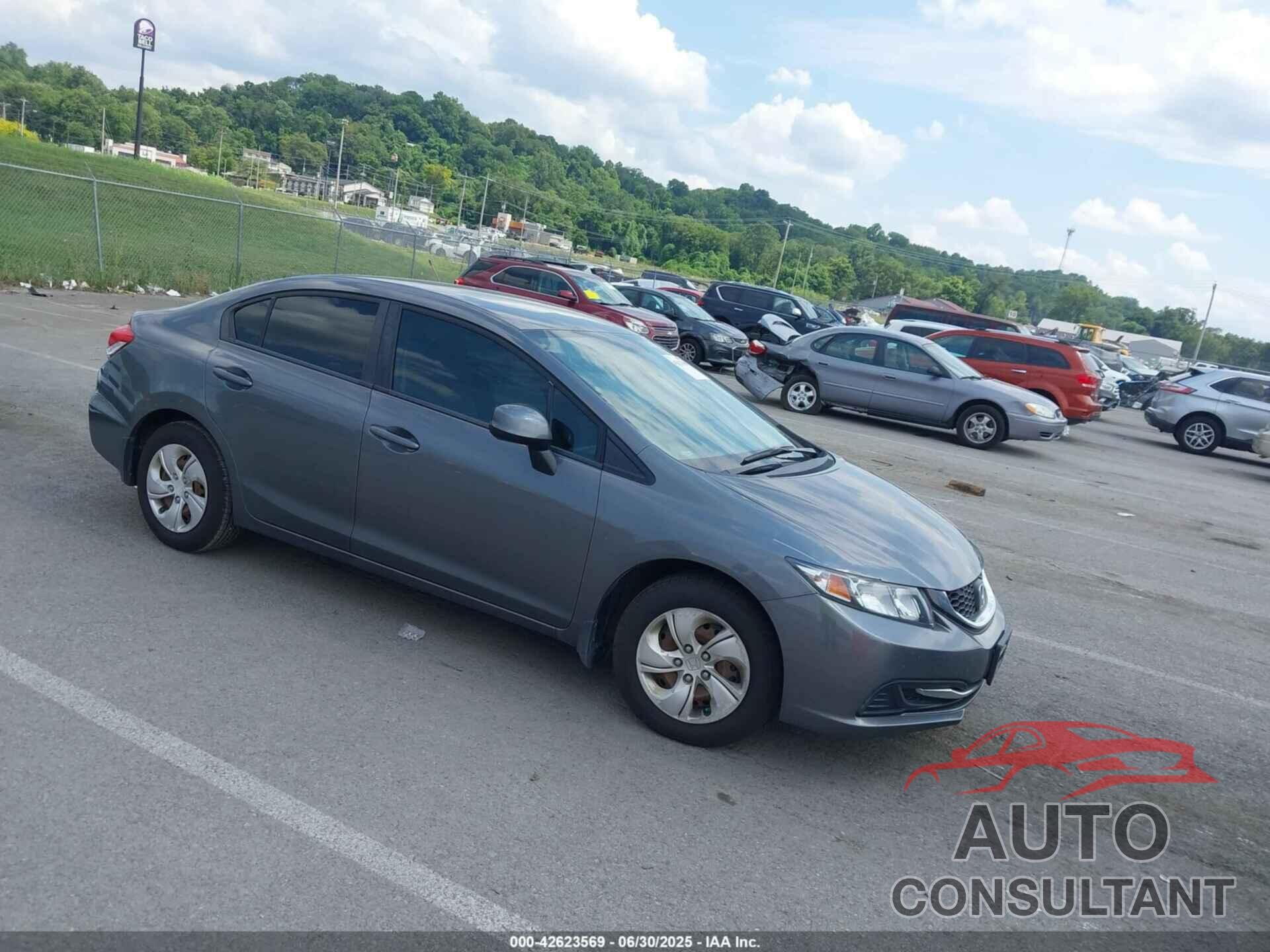 HONDA CIVIC 2013 - 19XFB2E5XDE077671