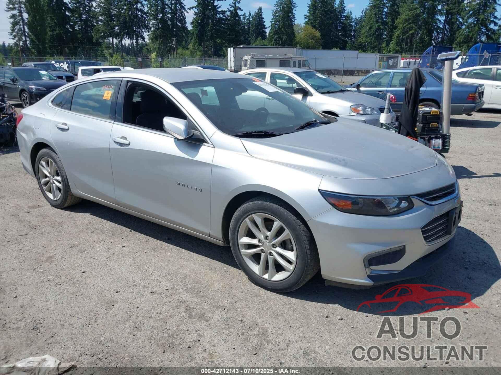CHEVROLET MALIBU 2016 - 1G1ZE5ST5GF289437