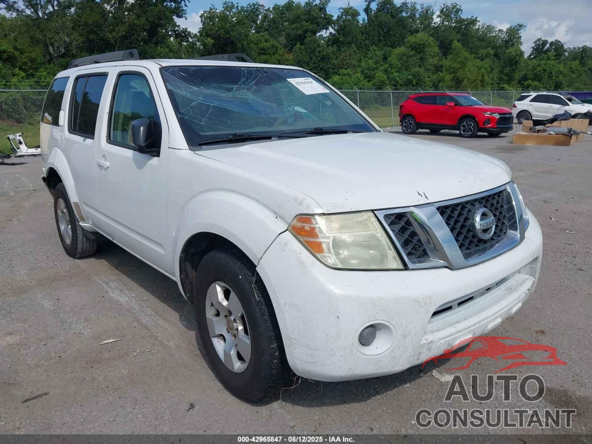 NISSAN PATHFINDER 2009 - 5N1AR18U59C616968