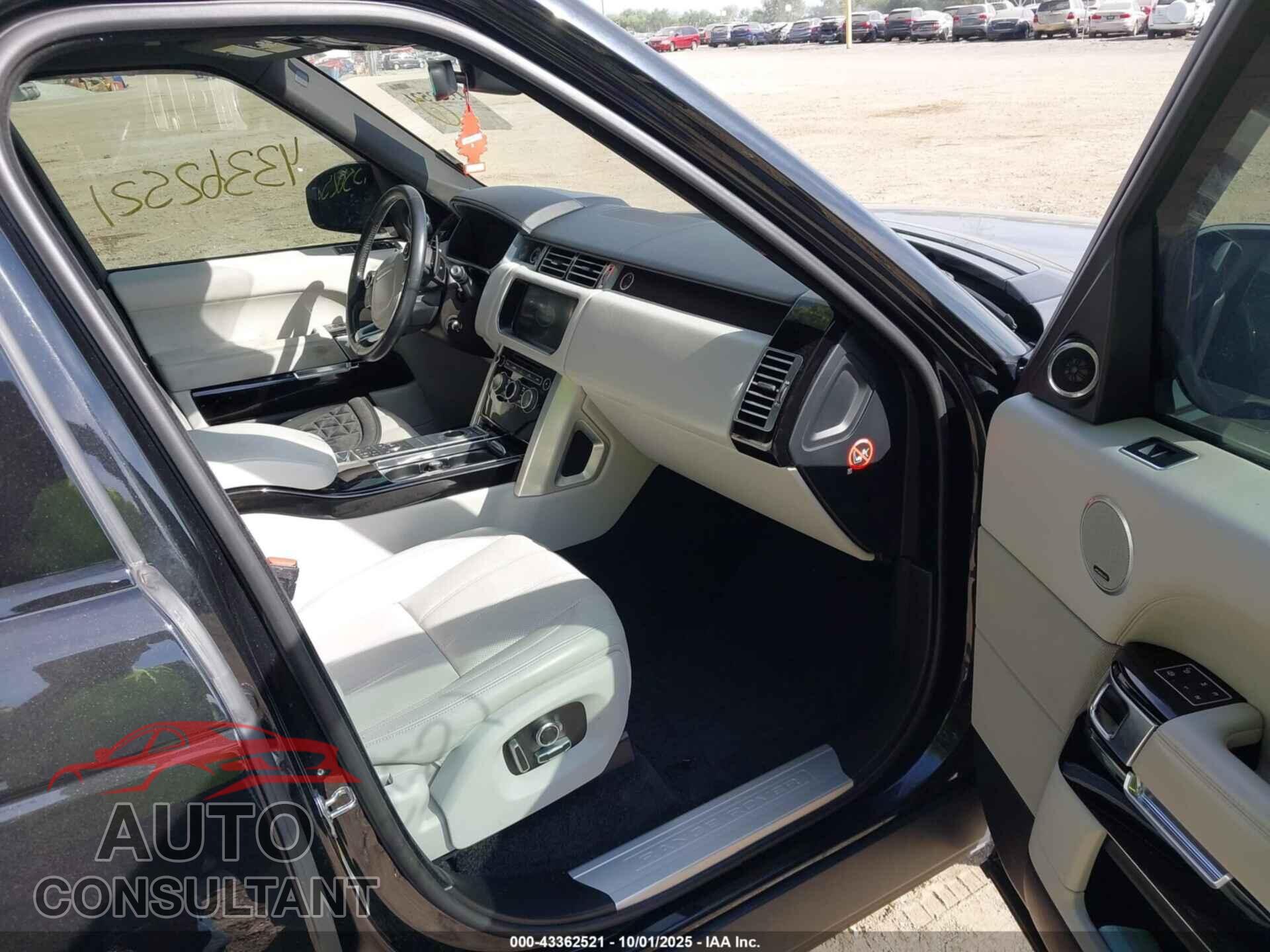 LAND ROVER RANGE ROVER 2017 - SALGS2FE9HA350314