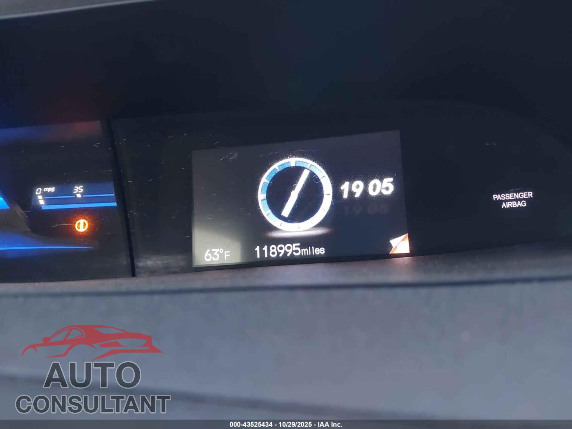 HONDA CIVIC 2012 - 19XFB2F86CE356008