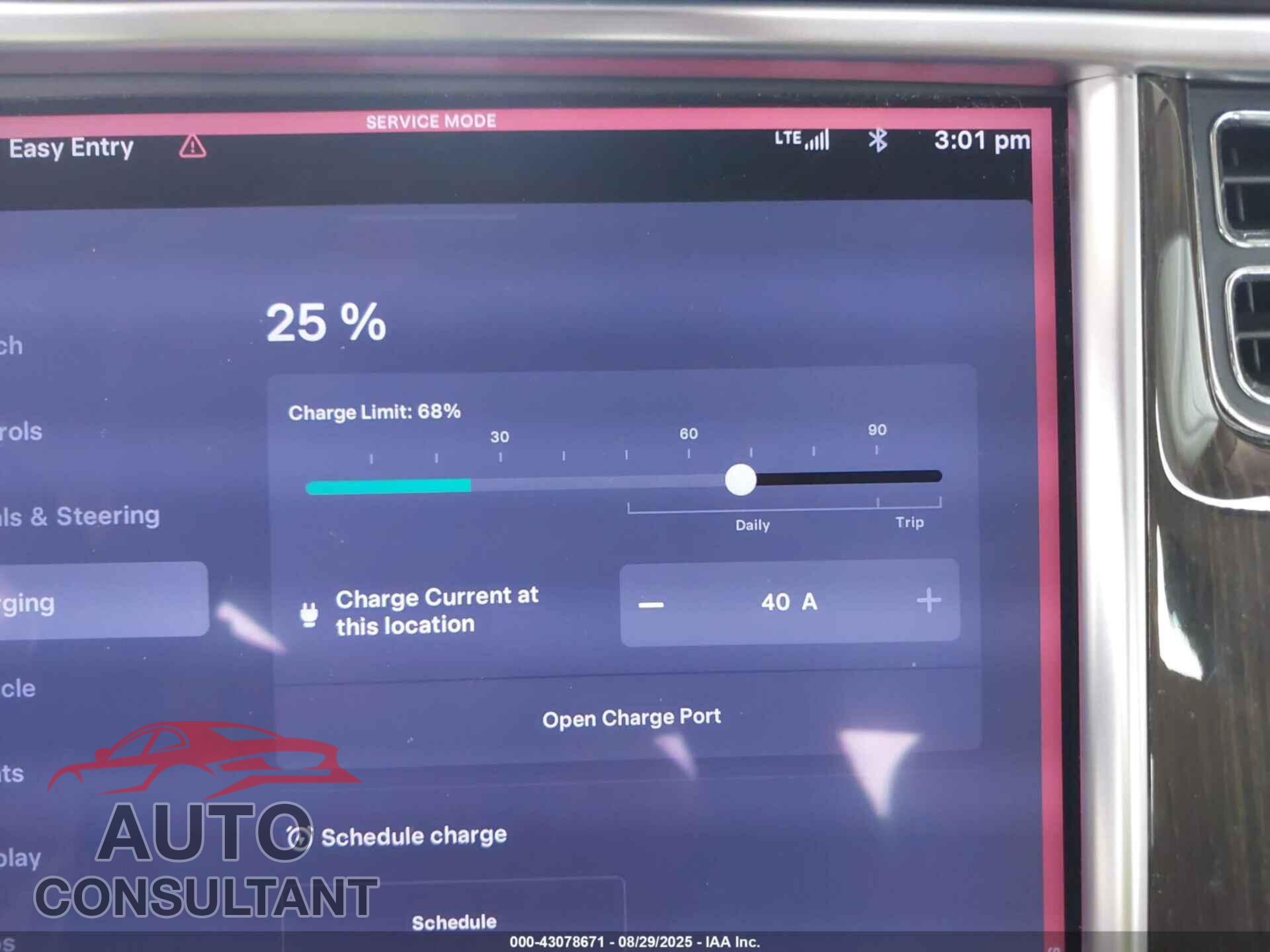 TESLA MODEL S 2013 - 5YJSA1AC8DFP10114