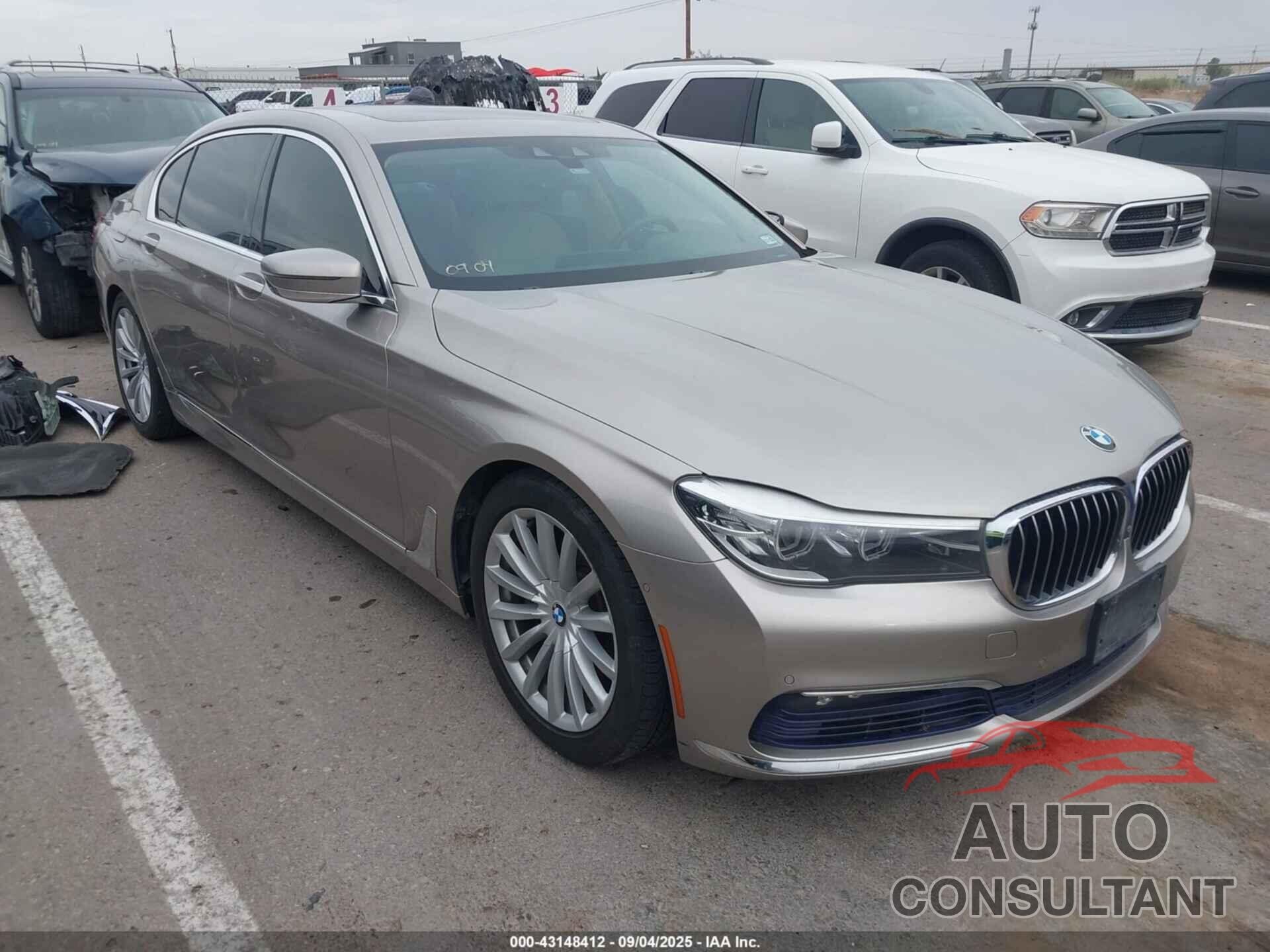 BMW 740I 2016 - WBA7E2C53GG547605