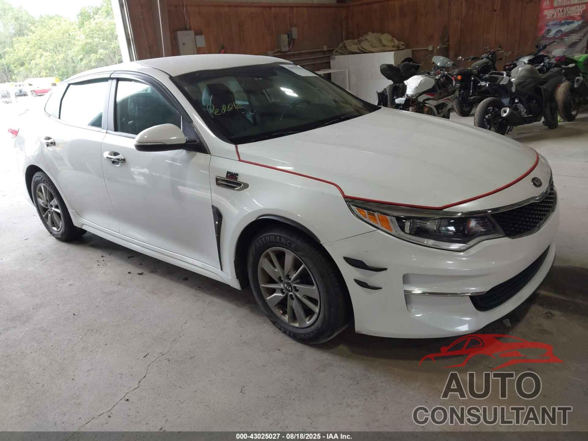 KIA OPTIMA 2016 - 5XXGT4L1XGG001957
