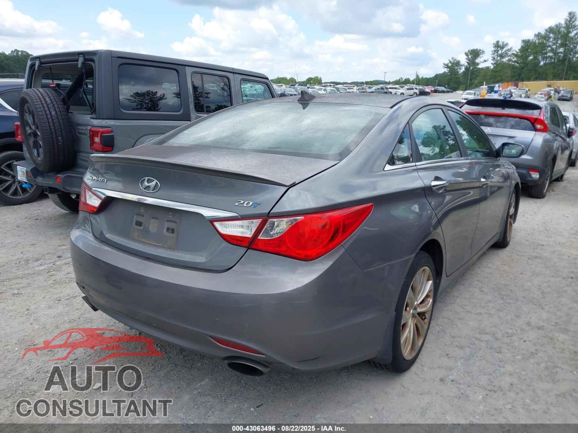 HYUNDAI SONATA 2012 - 5NPEC4AB5CH480841
