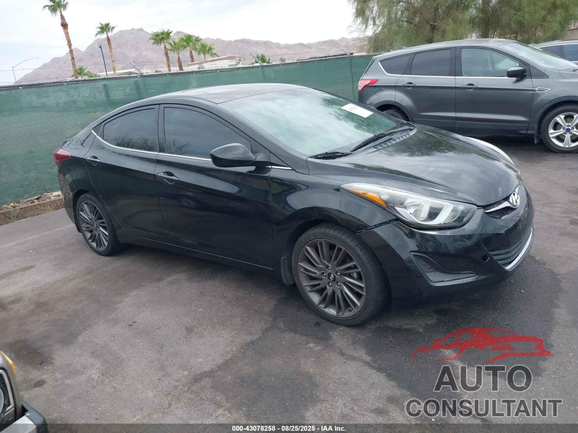 HYUNDAI ELANTRA 2015 - 5NPDH4AE5FH640955