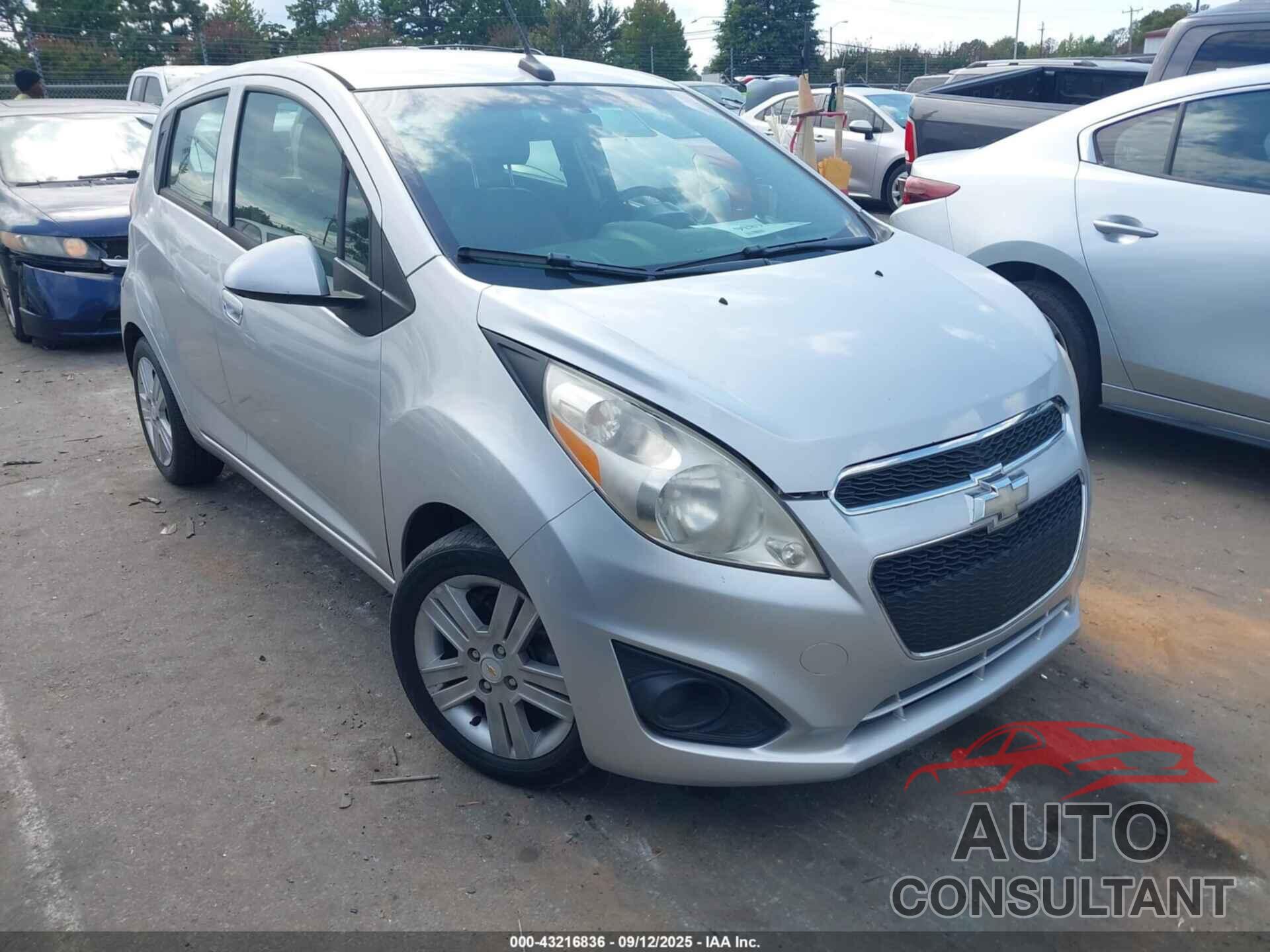 CHEVROLET SPARK 2014 - KL8CD6S94EC518062